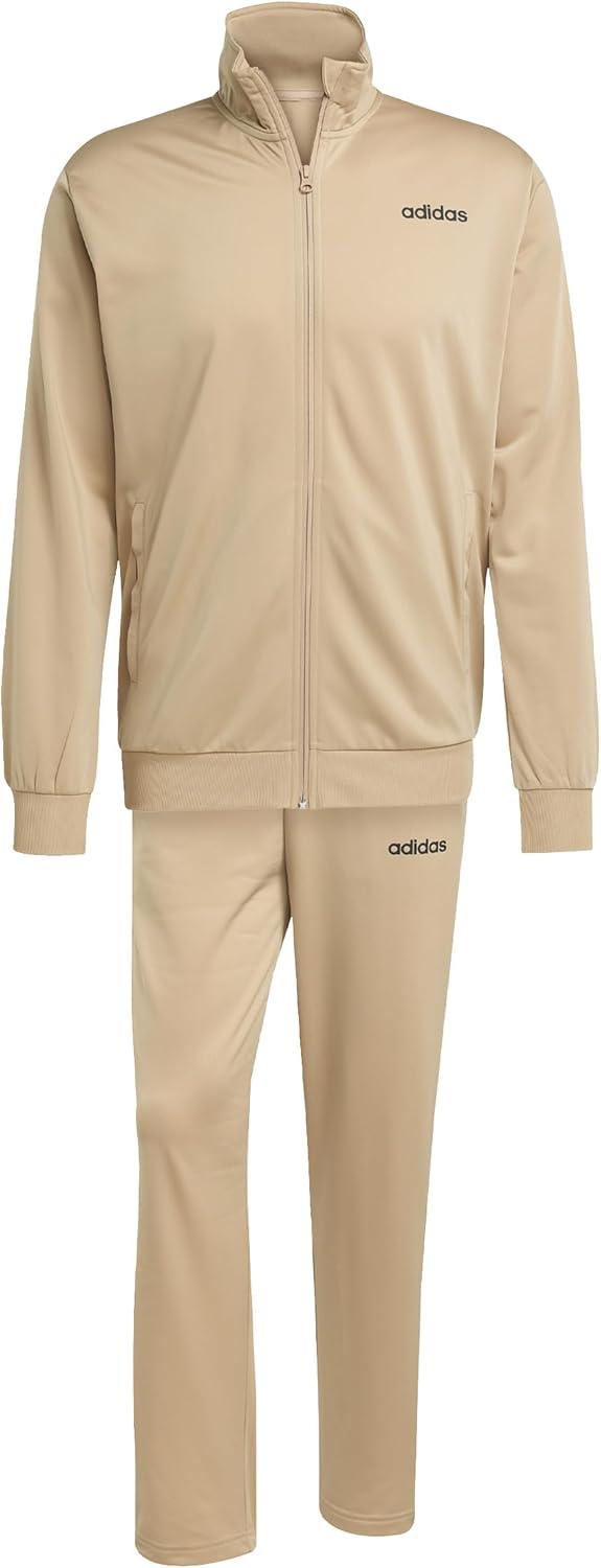 image:imageadidas Mens Train Linear Track SuitWarm Sandstone