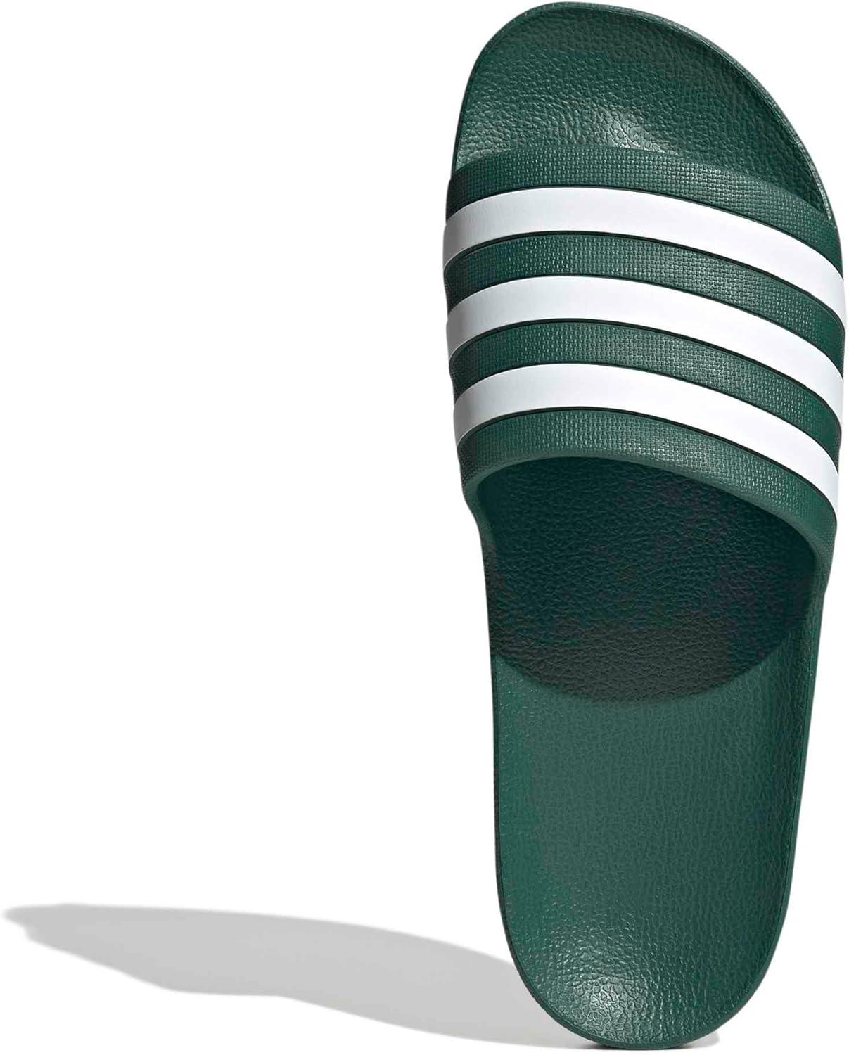 image:imageadidas Unisex Adult Adilette Aqua Slide SandalCollegiate GreenWhite