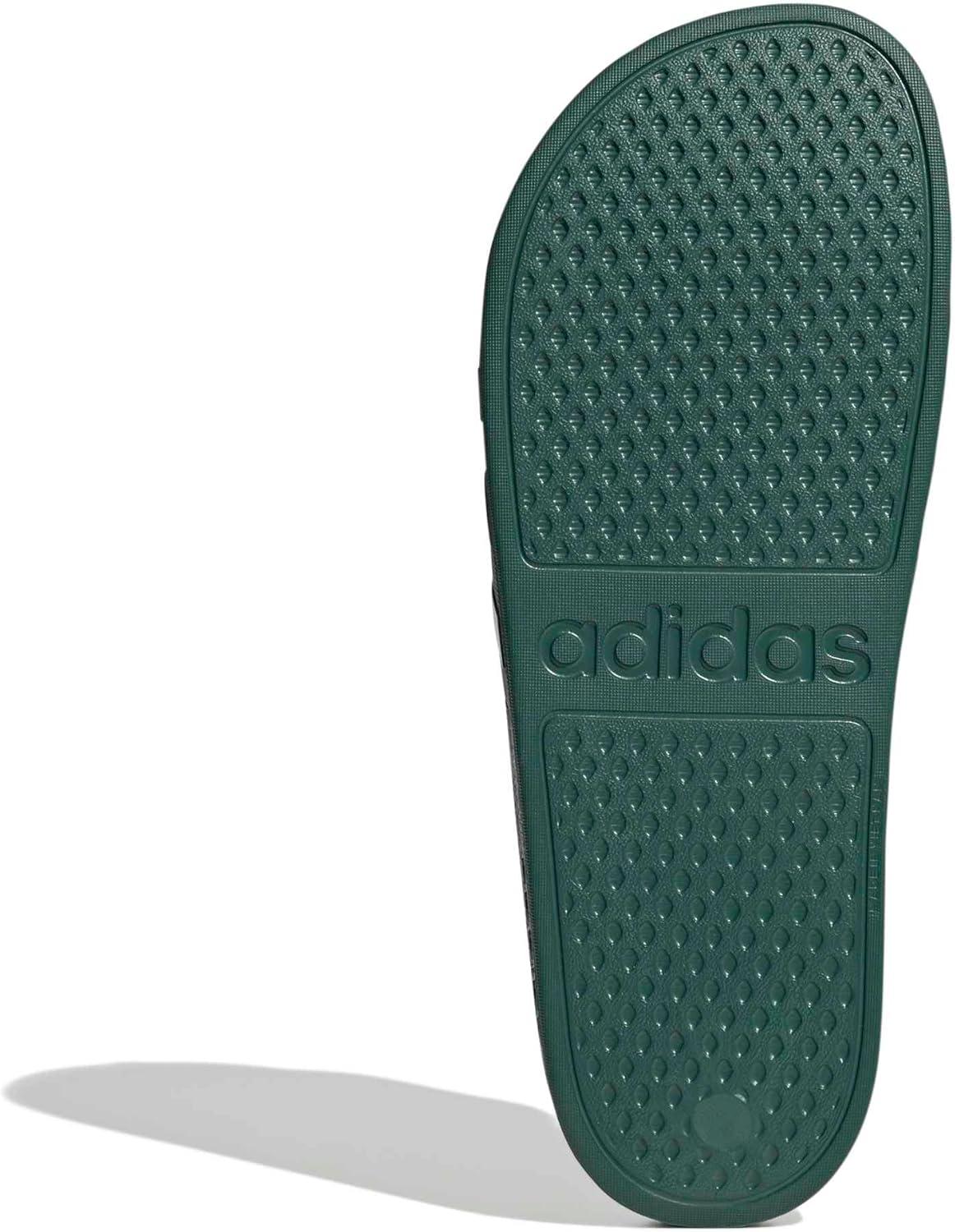 image:imageadidas Unisex Adult Adilette Aqua Slide SandalCollegiate GreenWhite