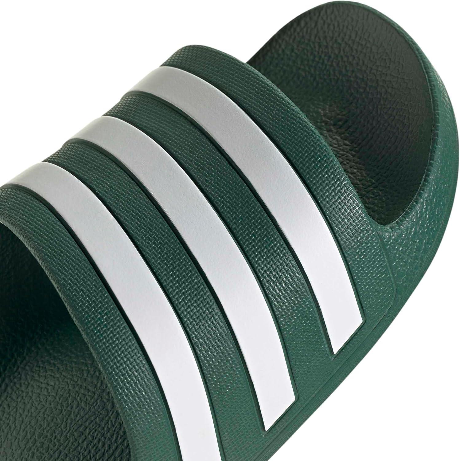 image:imageadidas Unisex Adult Adilette Aqua Slide SandalCollegiate GreenWhite