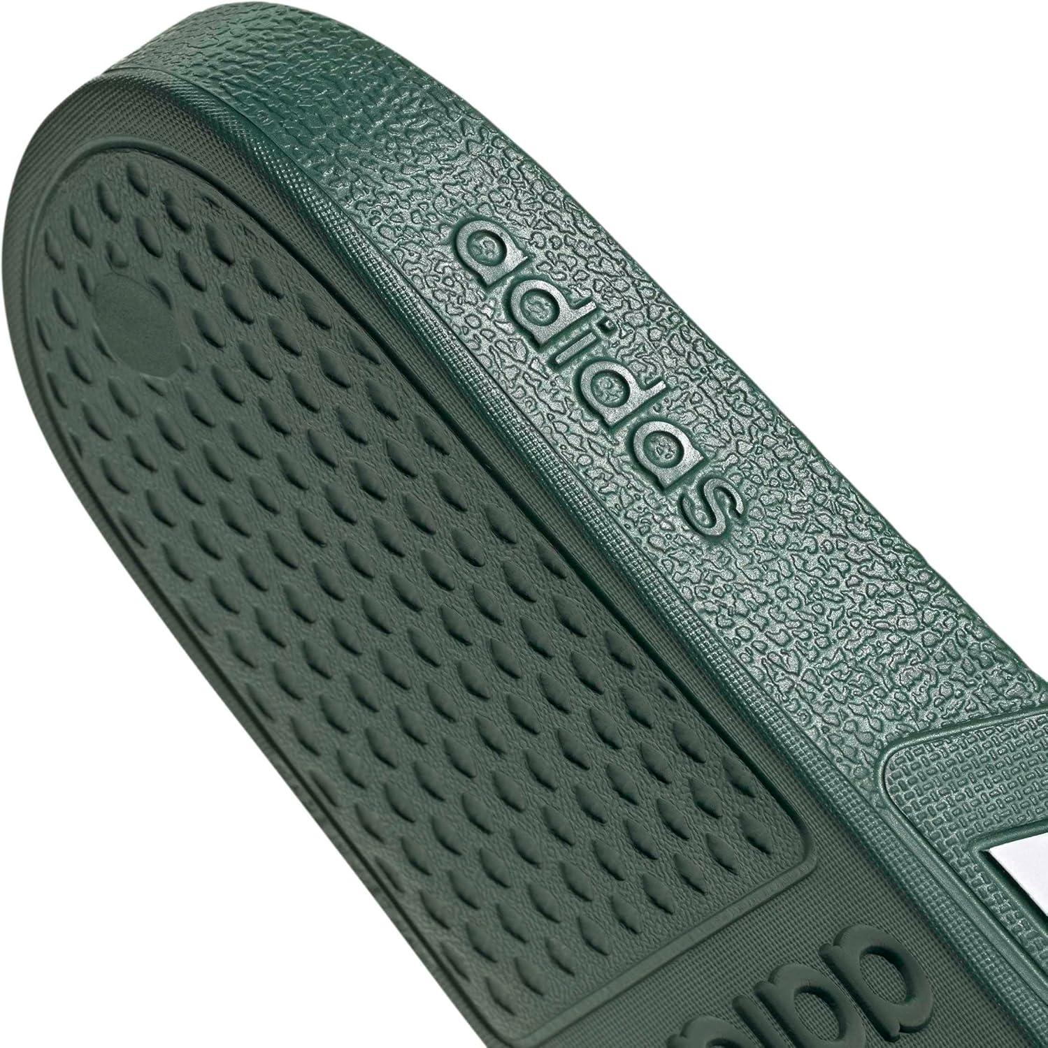image:imageadidas Unisex Adult Adilette Aqua Slide SandalCollegiate GreenWhite