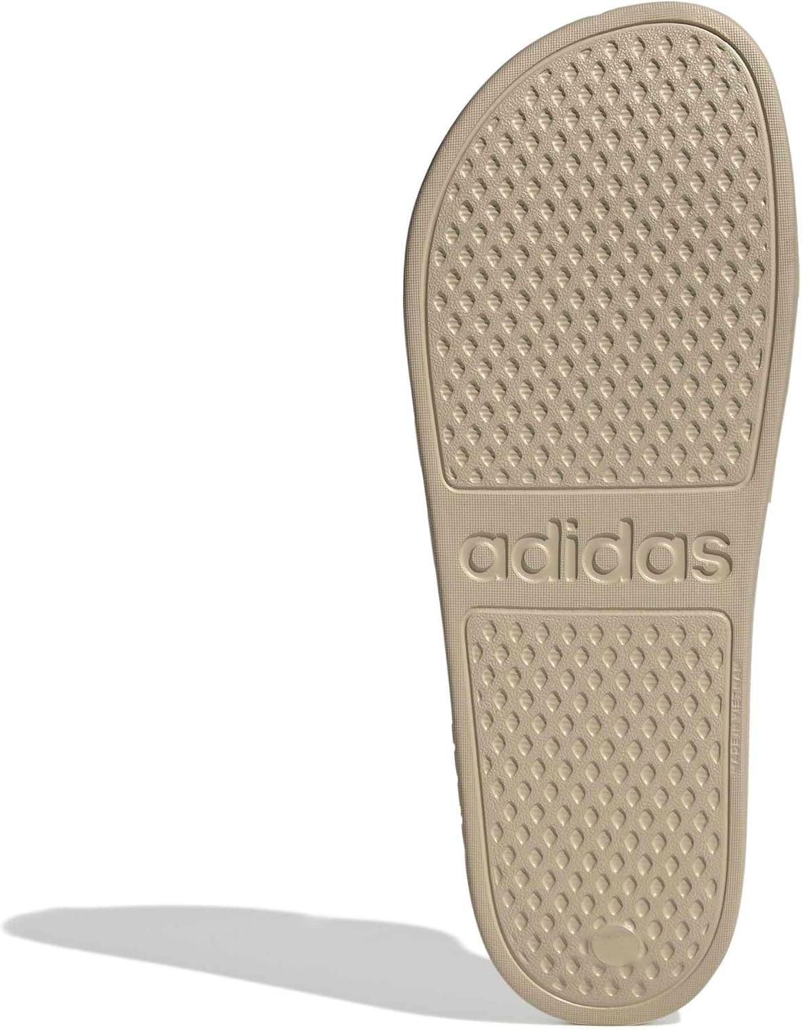 image:imageadidas Unisex Adult Adilette Aqua Slide SandalKhakiOff White