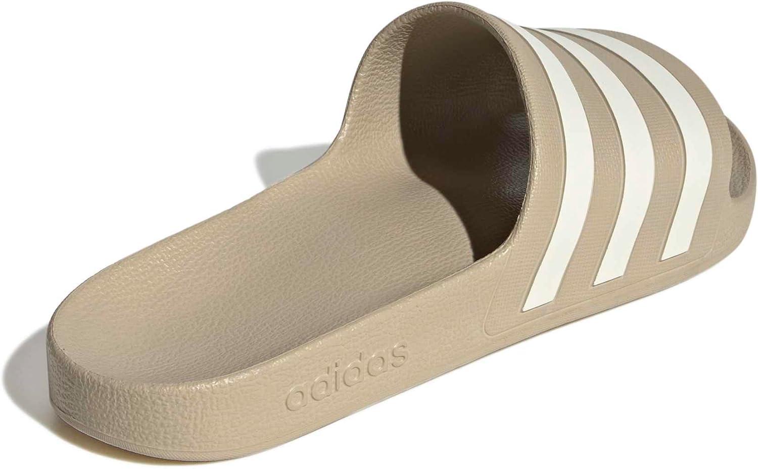 image:imageadidas Unisex Adult Adilette Aqua Slide SandalKhakiOff White