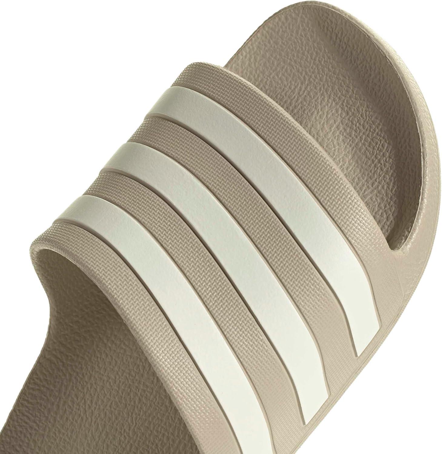 image:imageadidas Unisex Adult Adilette Aqua Slide SandalKhakiOff White