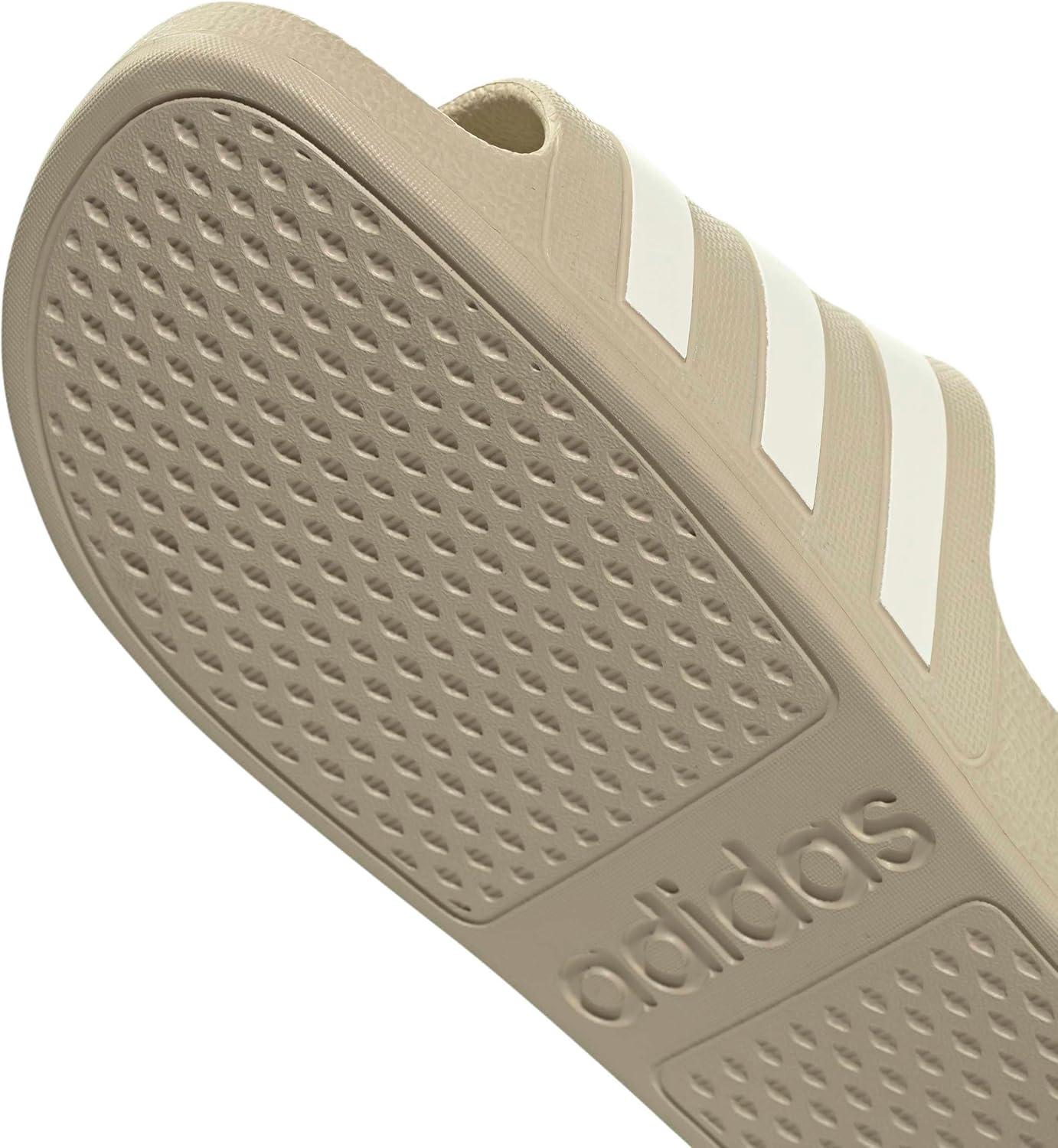 image:imageadidas Unisex Adult Adilette Aqua Slide SandalKhakiOff White
