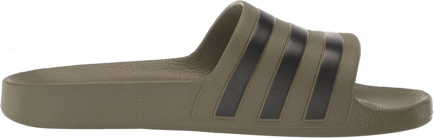 image:imageadidas Unisex Adult Adilette Aqua Slide SandalOlive StrataCore BlackOlive Strata