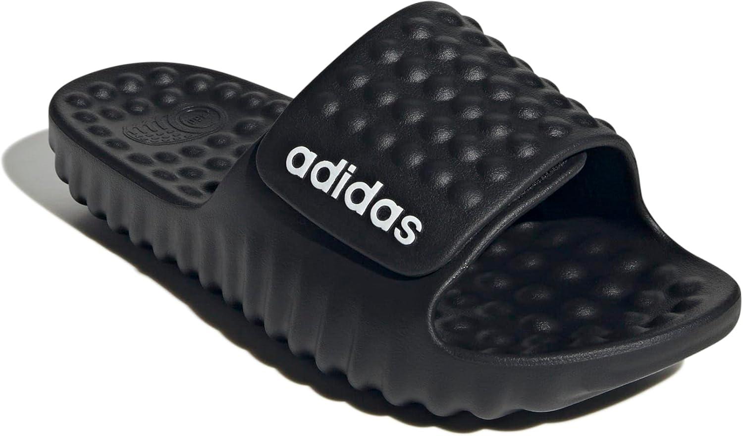 image:imageadidas Unisex Adult Adissage 360recCore BlackWhiteCore Black