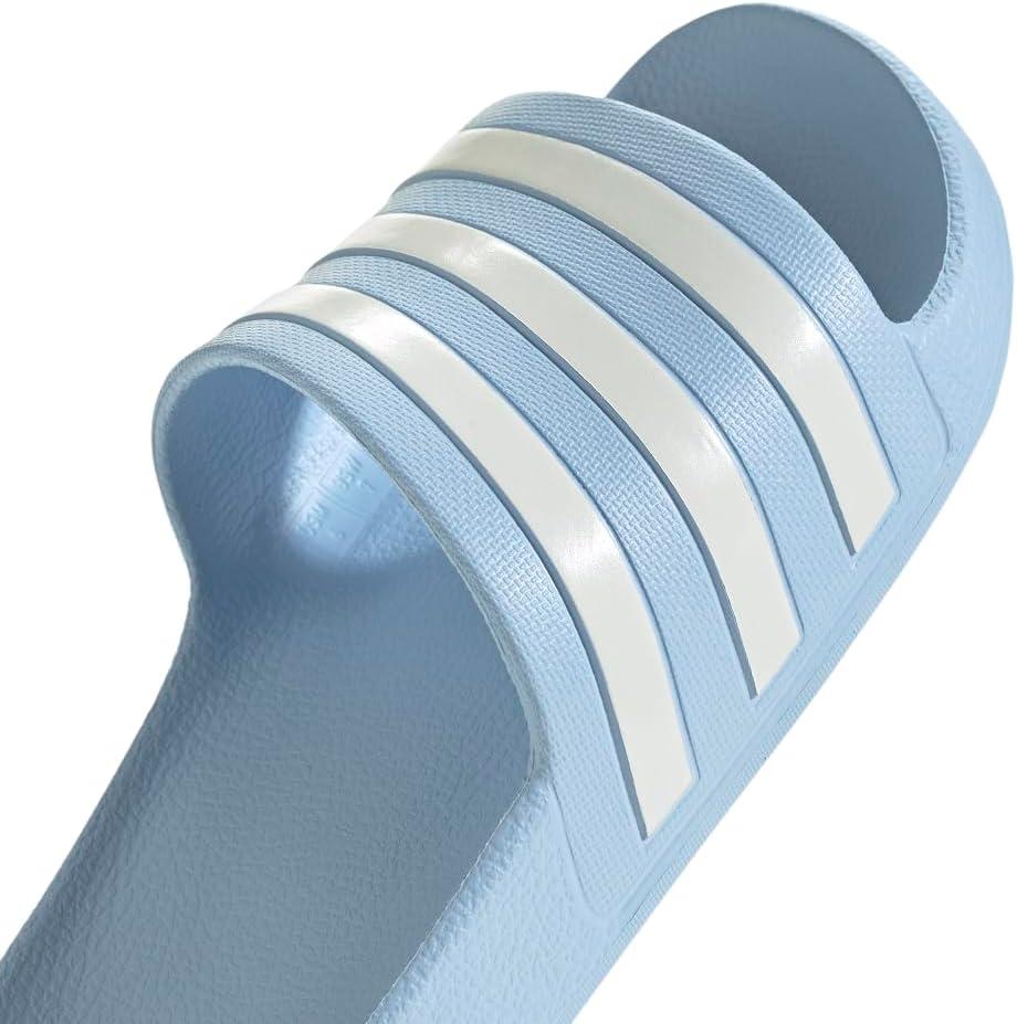 image:imageadidas Womens Adilette SandalGlow BlueZero MetallicZero Metallic