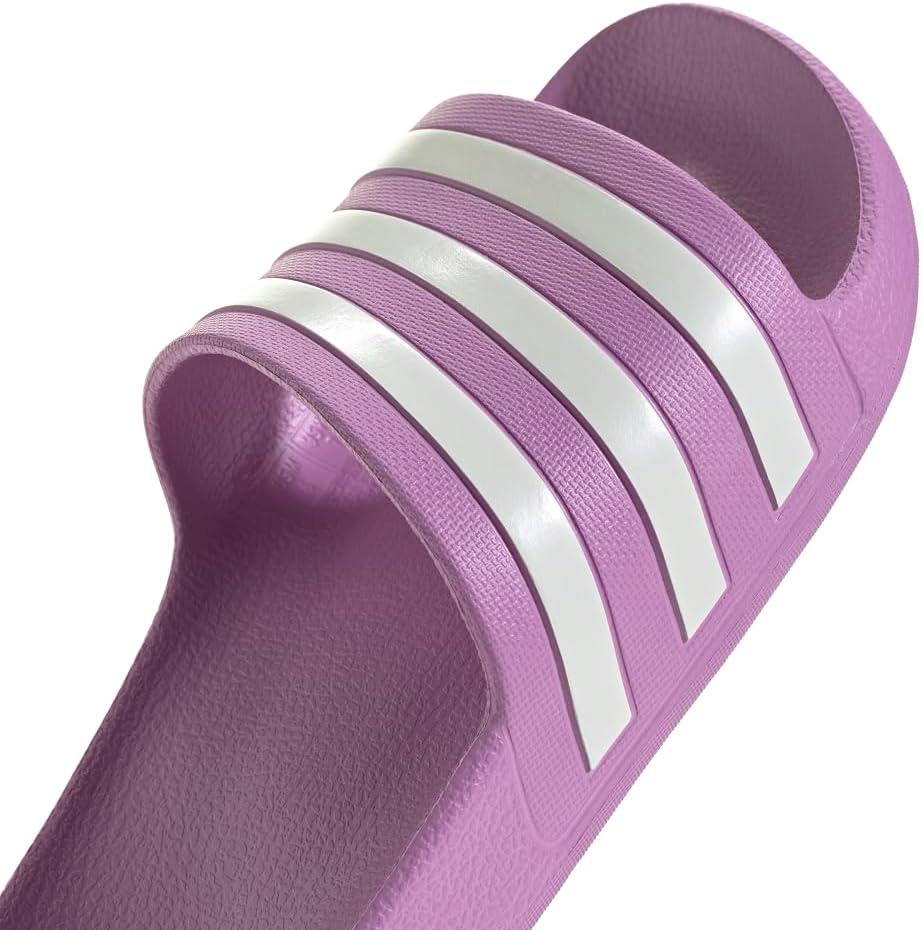 image:imageadidas Womens Adilette SandalPreloved PurpleOff WhiteGrey