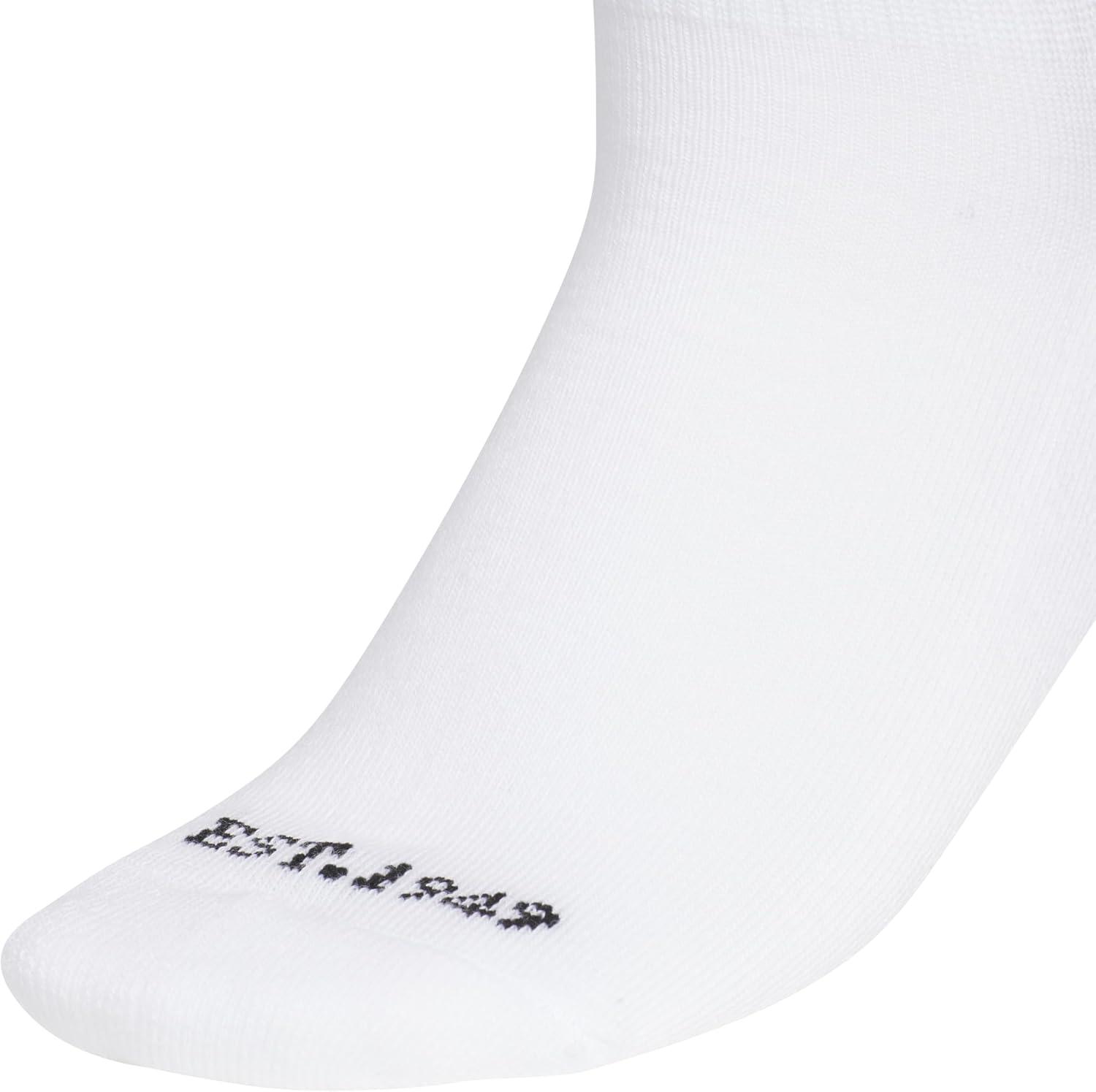image:imageadidas Womens Cushioned Sport High Quarter Socks 3 Pairs Durable amp ComfortableWhiteBlack3