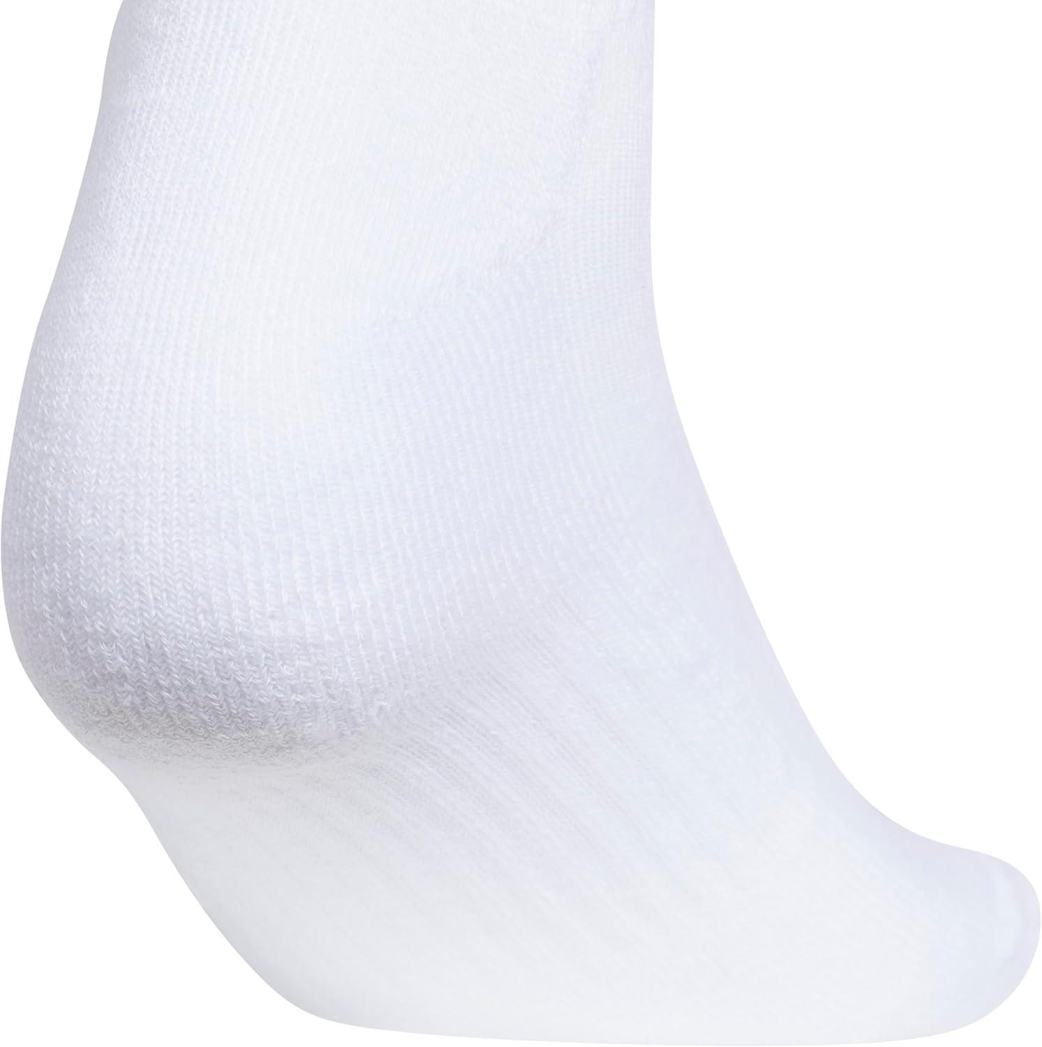 image:imageadidas Womens Cushioned Sport High Quarter Socks 3 Pairs Durable amp ComfortableWonder Sage GreenWonder WhiteWhite3stripe4