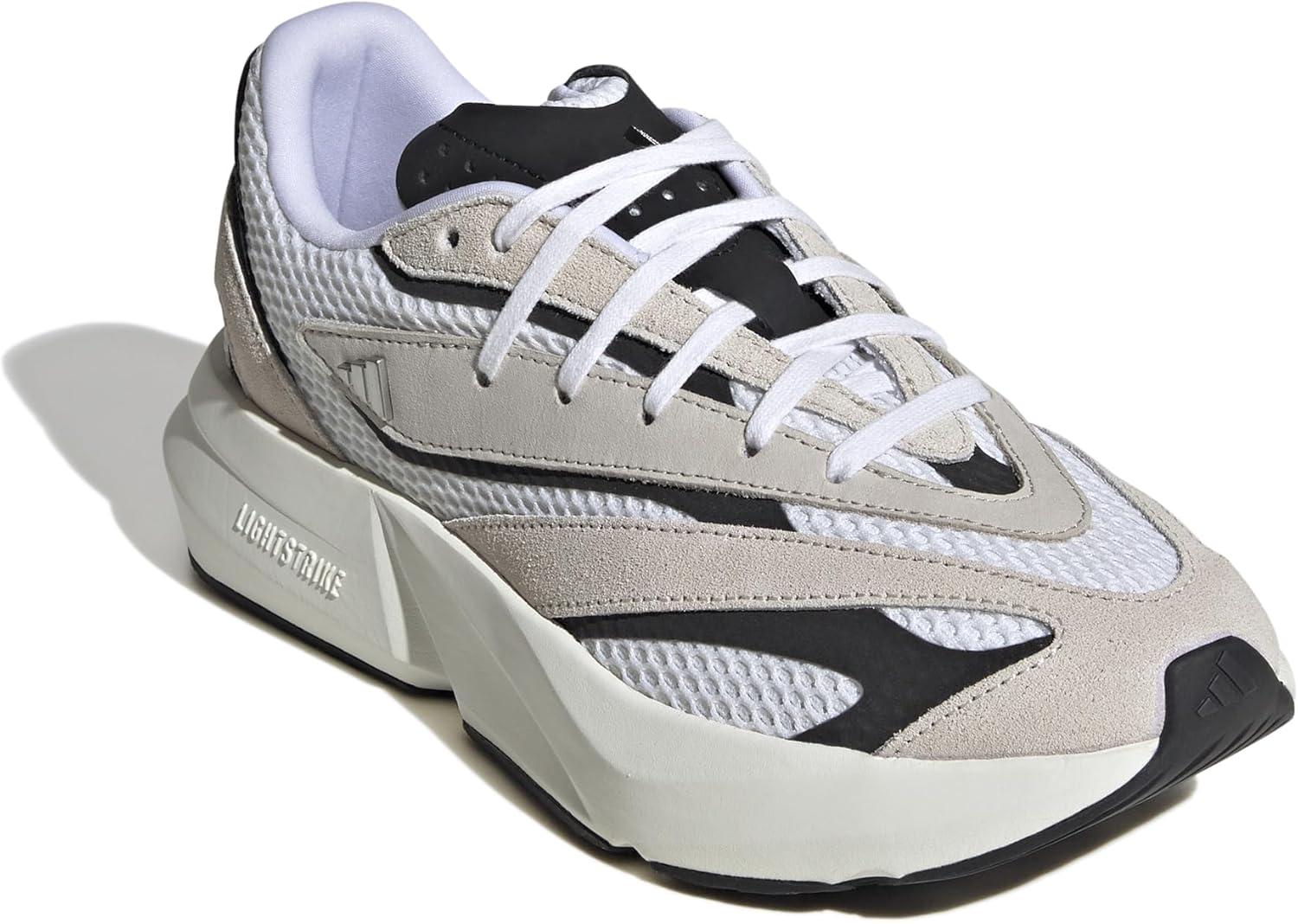 image:imageadidas Womens Lightstride SneakersAluminaSilver MetallicBlack