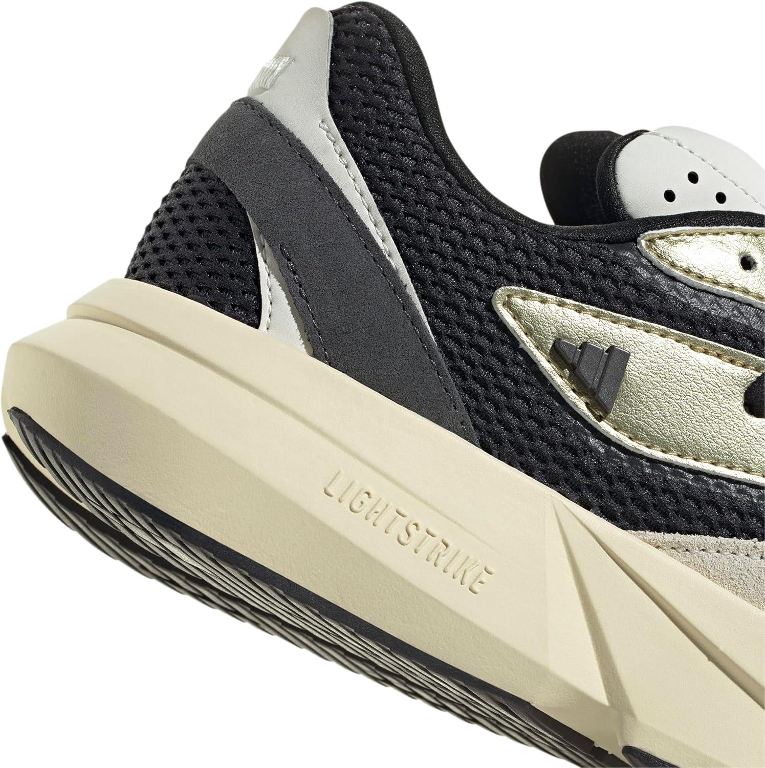 image:imageadidas Womens Lightstride SneakersBlackGold MetallicCarbon