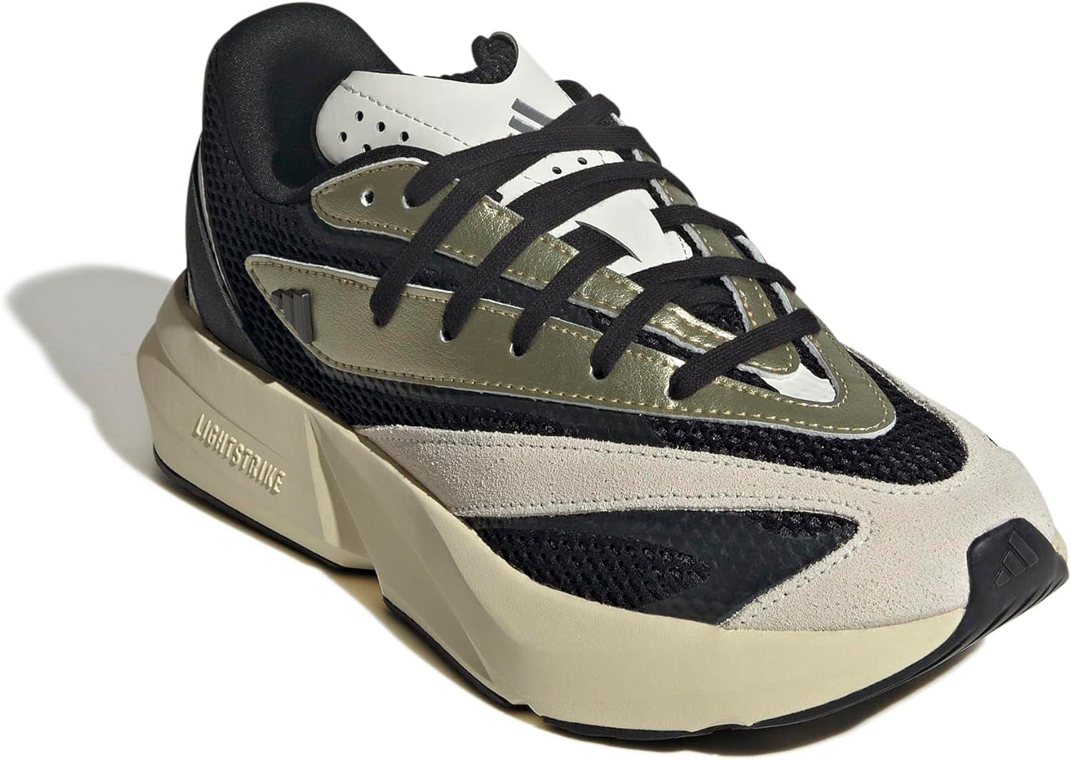 image:imageadidas Womens Lightstride SneakersBlackGold MetallicCarbon