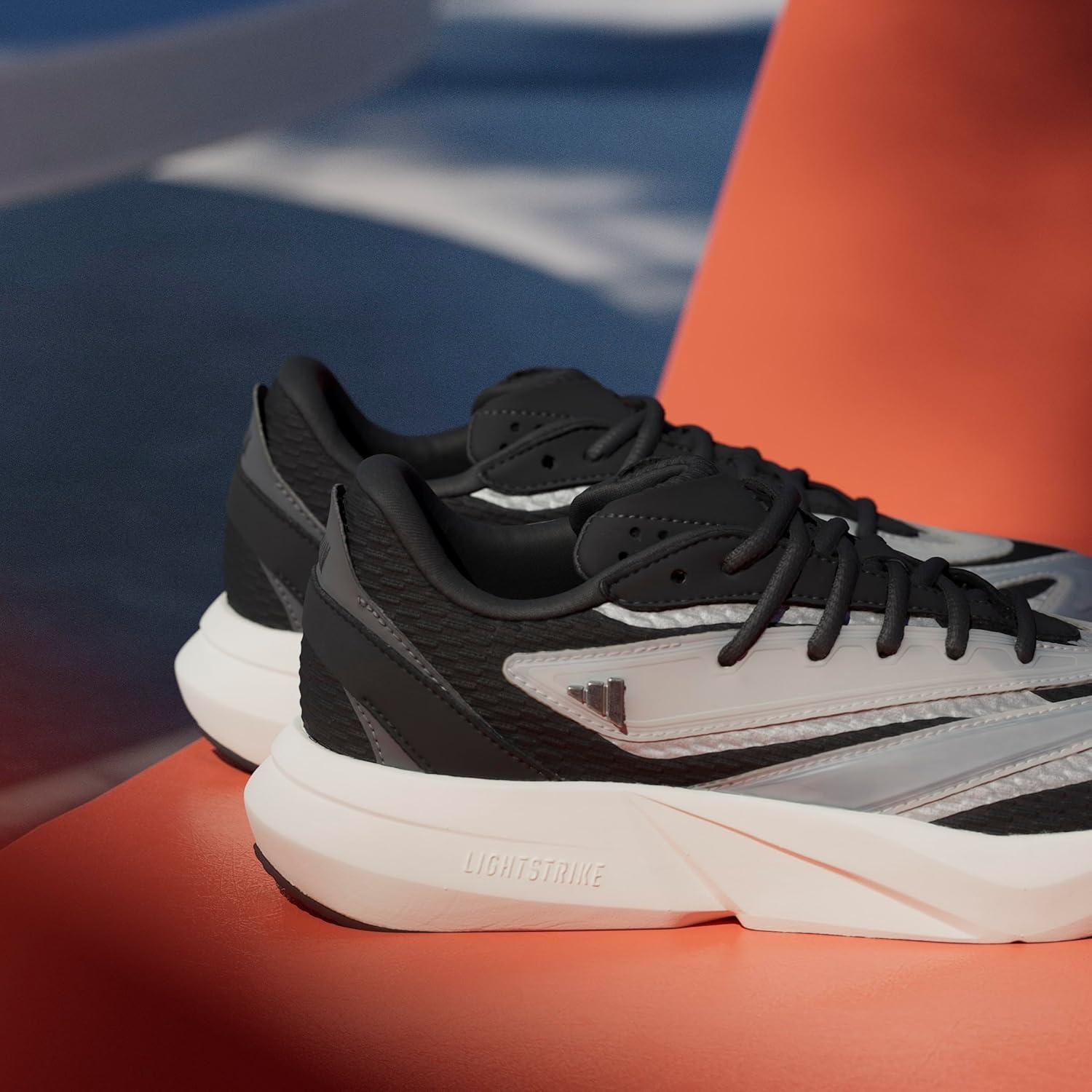 image:imageadidas Womens Lightstride SneakersBlackGreyCarbon