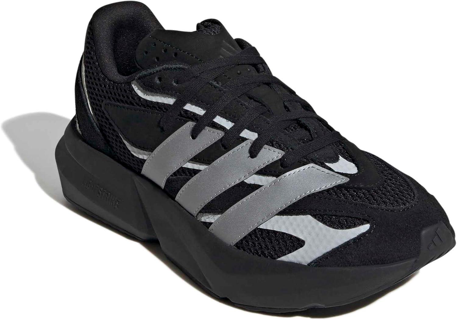image:imageadidas Womens Lightstride SneakersBlackMatte SilverOff White