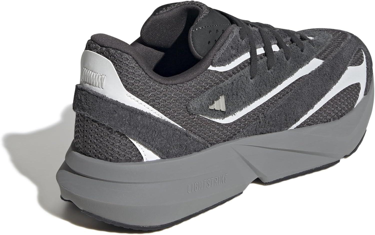 image:imageadidas Womens Lightstride SneakersCarbonSilver MetallicCrystal White
