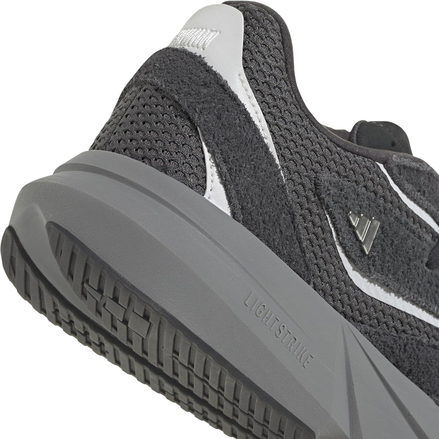 image:imageadidas Womens Lightstride SneakersCarbonSilver MetallicCrystal White