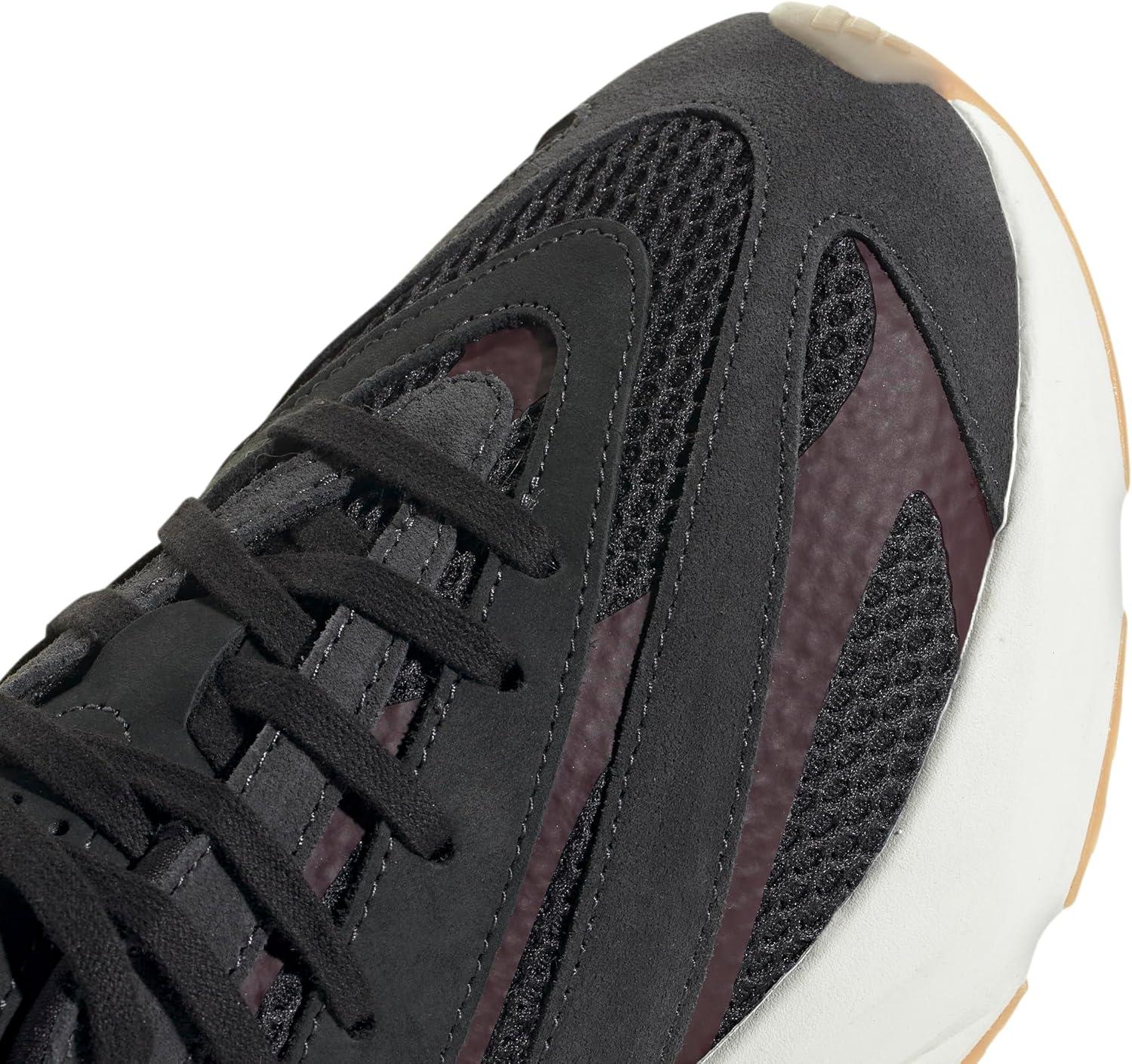 image:imageadidas Womens Lightstride SneakersCarbonSilver MetallicMaroon