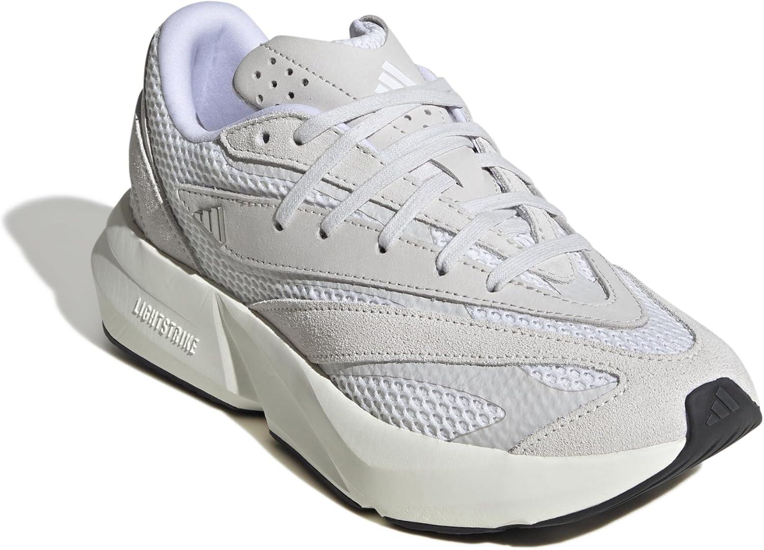 image:imageadidas Womens Lightstride SneakersCrystal WhiteWhiteGrey