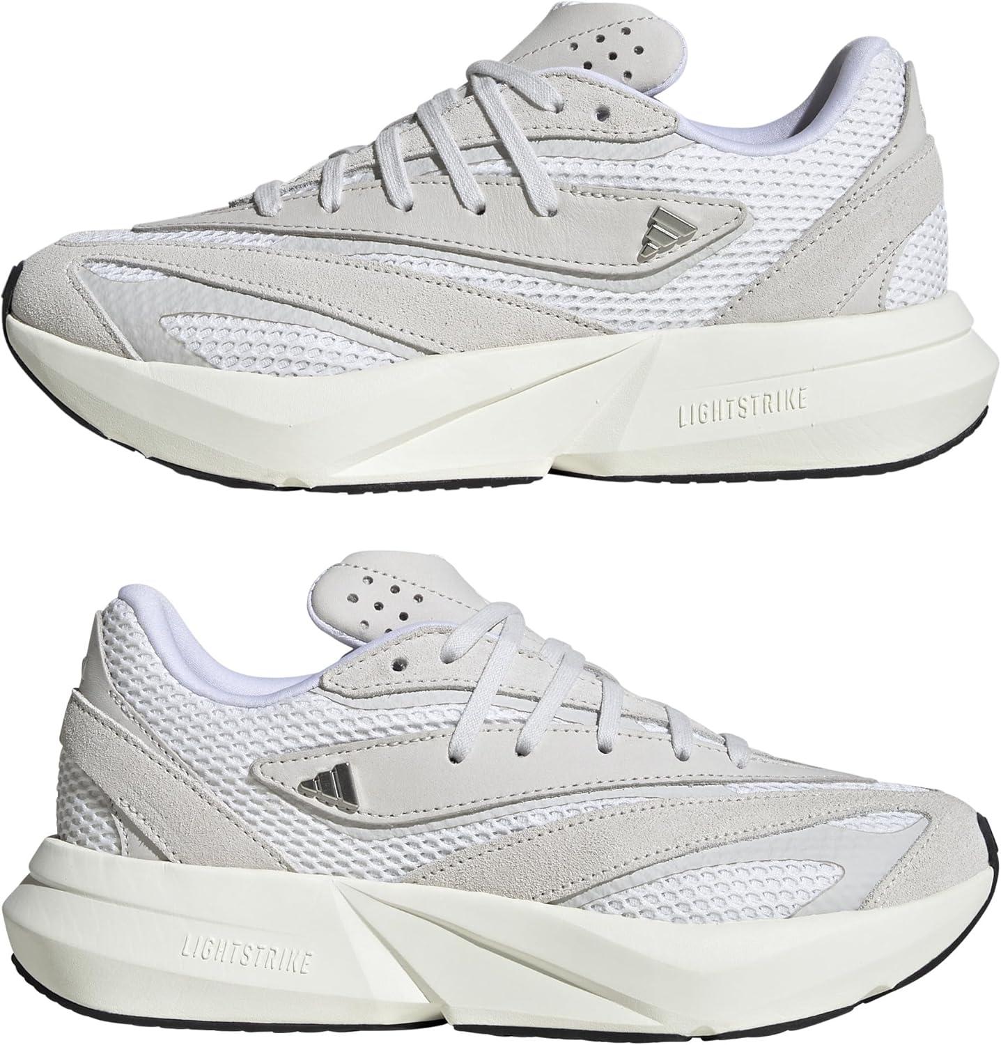 image:imageadidas Womens Lightstride SneakersCrystal WhiteWhiteGrey