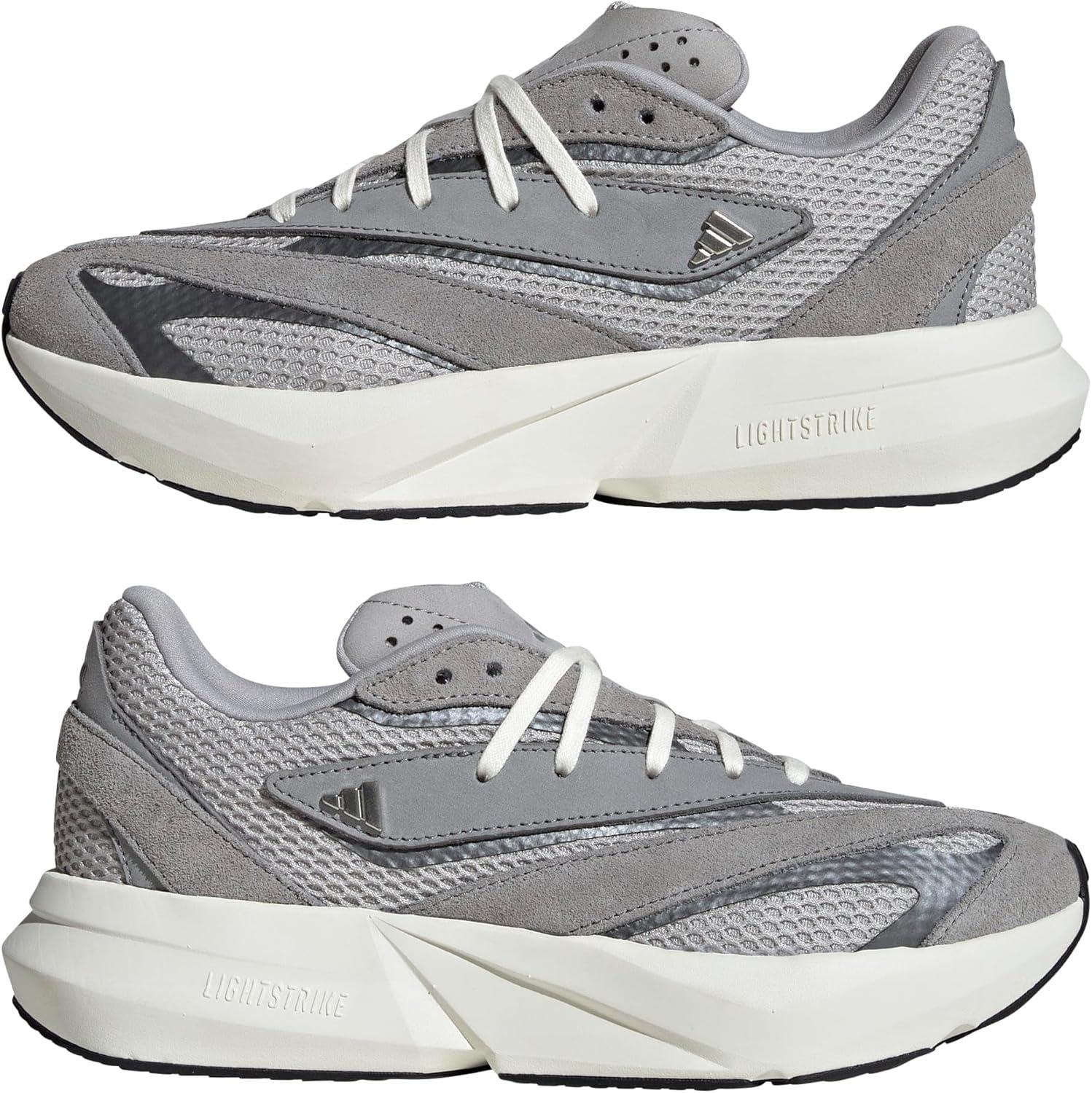 image:imageadidas Womens Lightstride SneakersGreyGreyIron Metallic