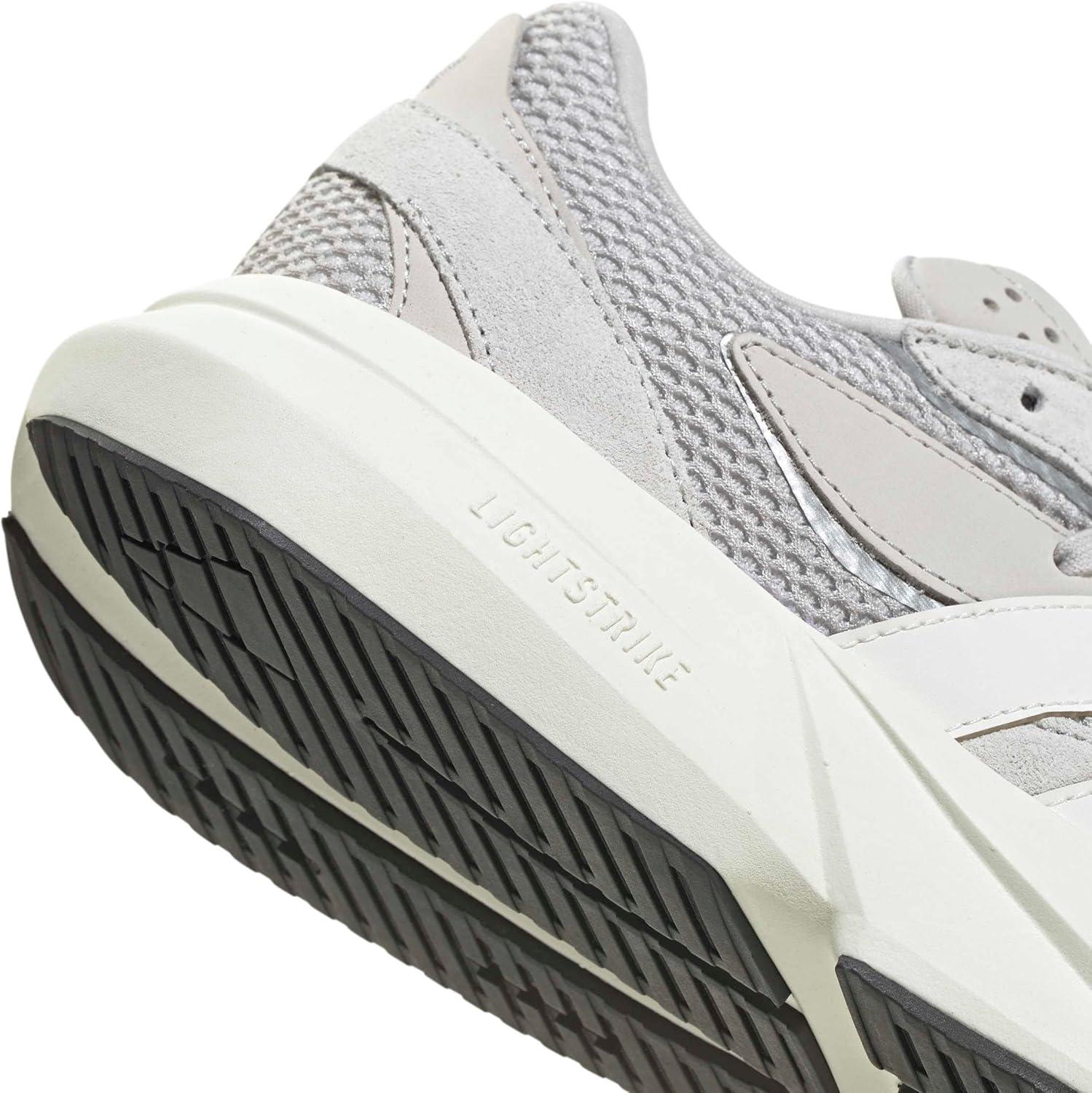 image:imageadidas Womens Lightstride SneakersGreyOff WhiteSilver Metallic