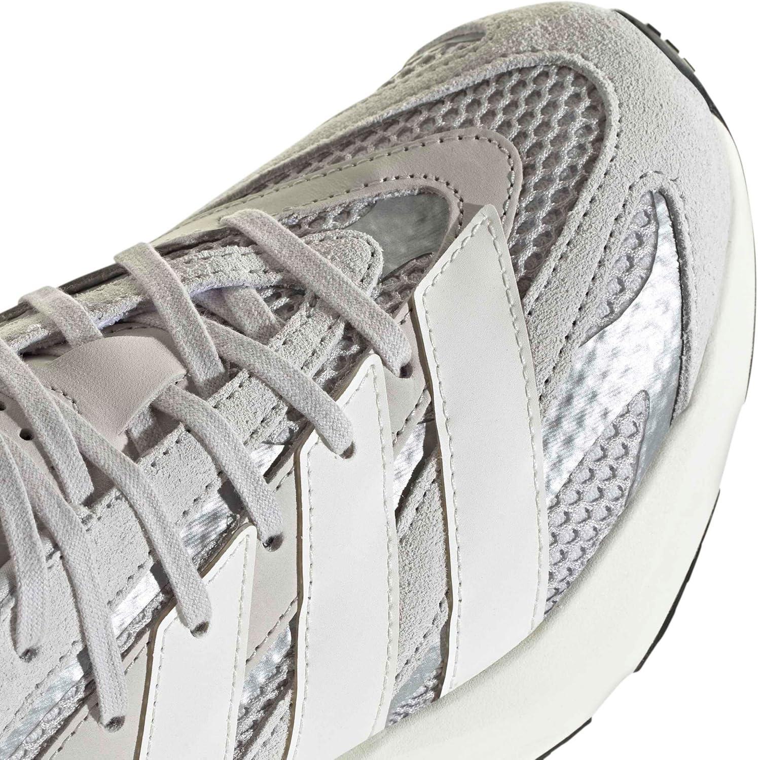image:imageadidas Womens Lightstride SneakersGreyOff WhiteSilver Metallic