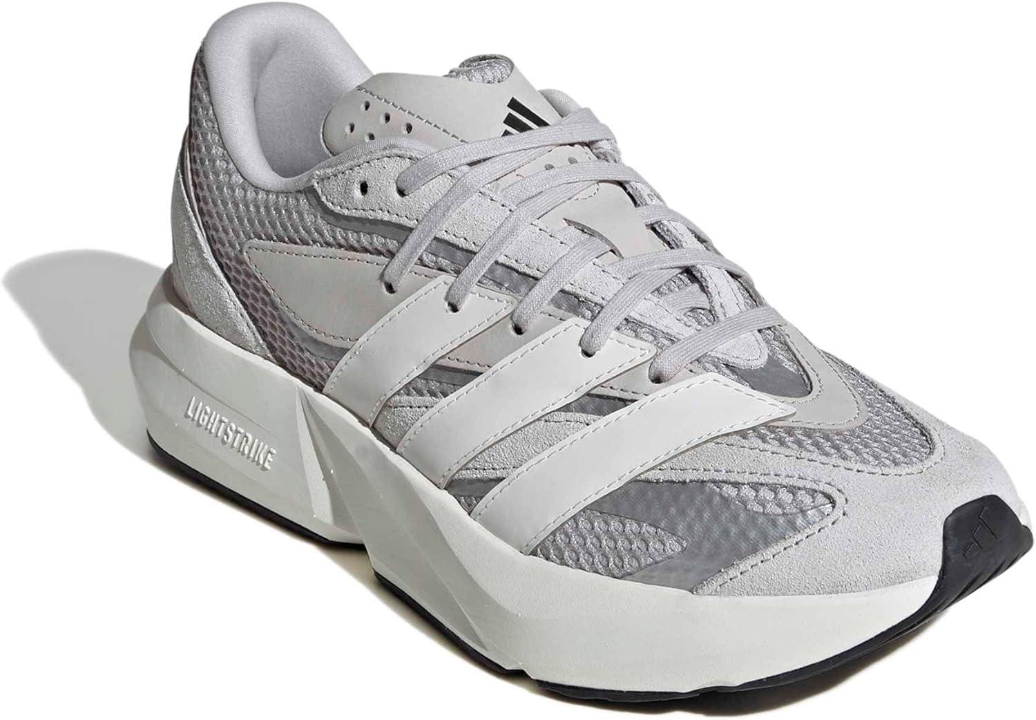 image:imageadidas Womens Lightstride SneakersGreyOff WhiteSilver Metallic