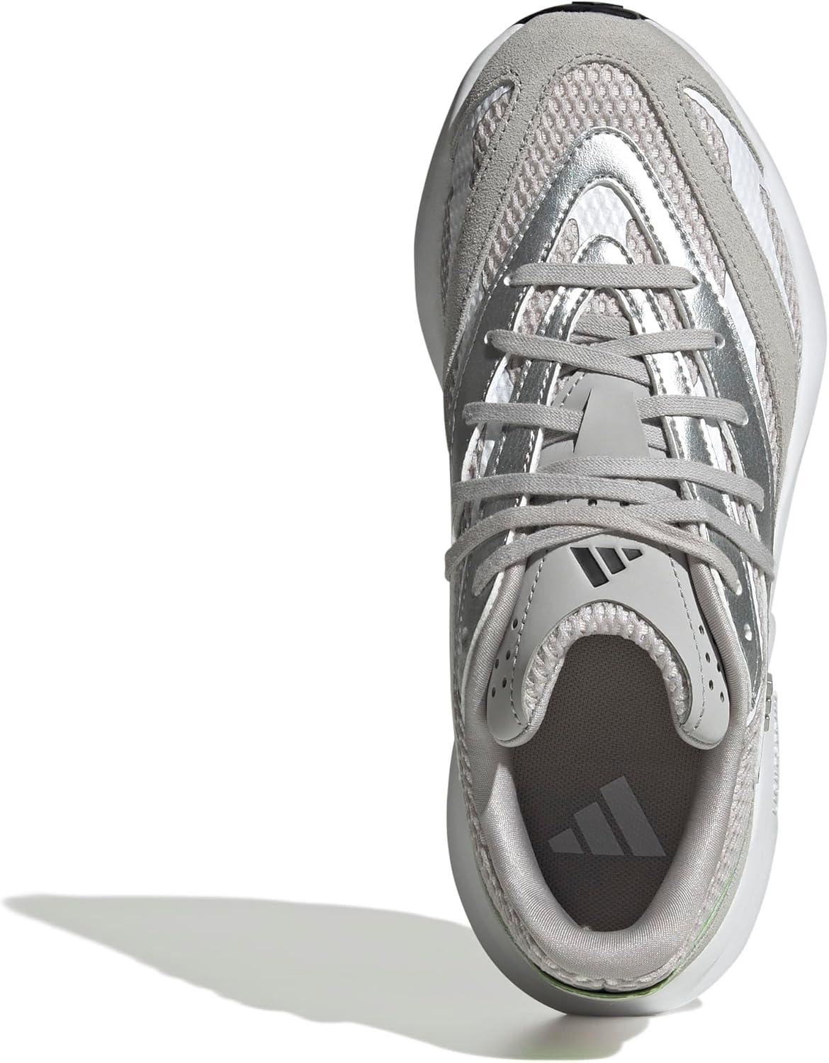 image:imageadidas Womens Lightstride SneakersGreyWhiteSemi Green Spark