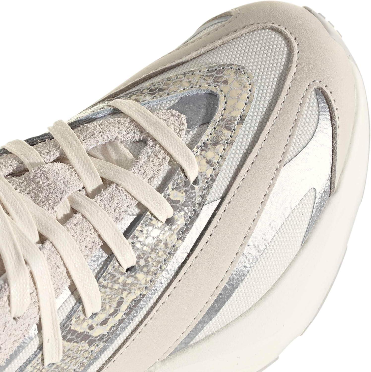 image:imageadidas Womens Lightstride SneakersOff WhiteSilver MetallicGrey