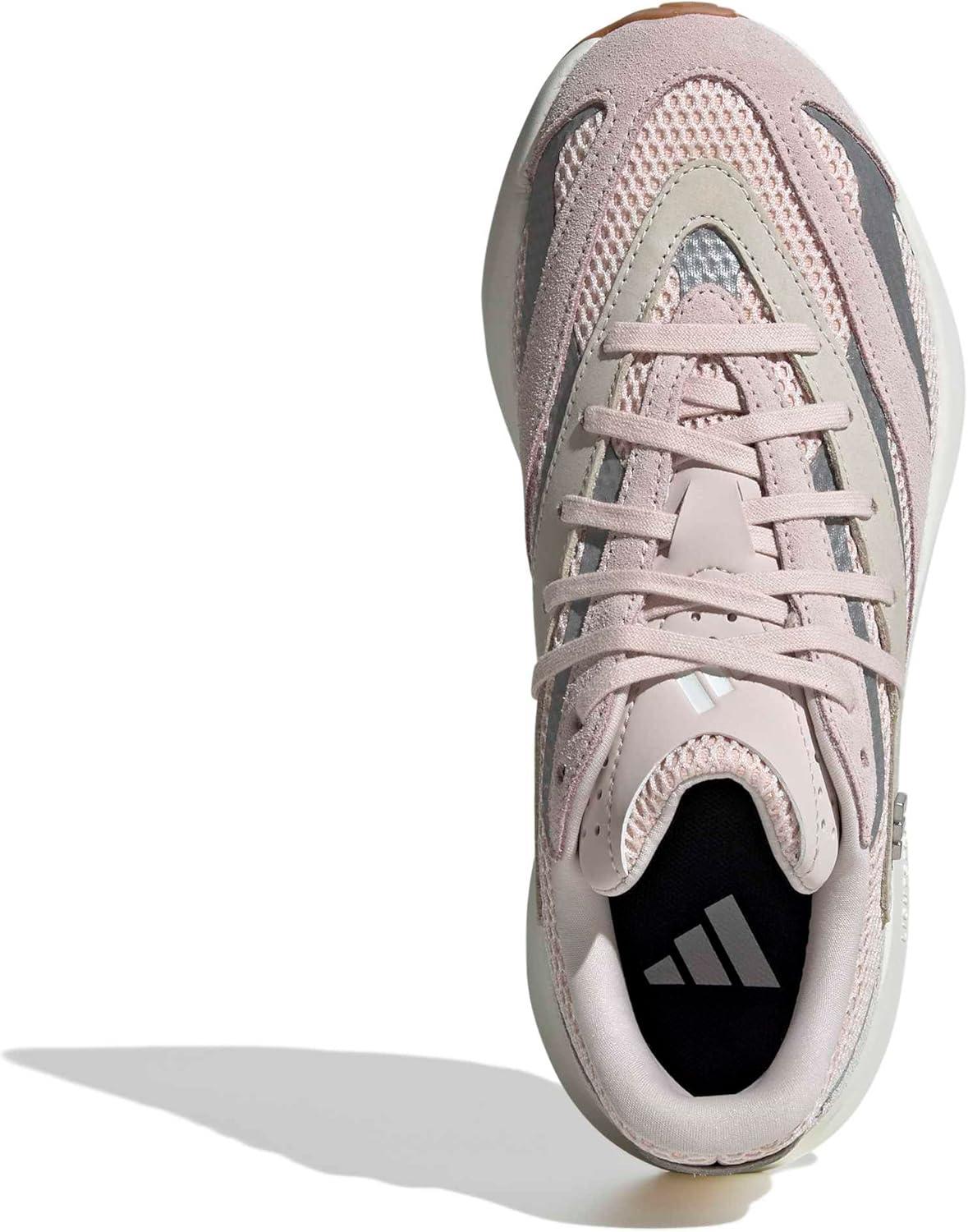 image:imageadidas Womens Lightstride SneakersPutty MauveSilver MetallicOff White