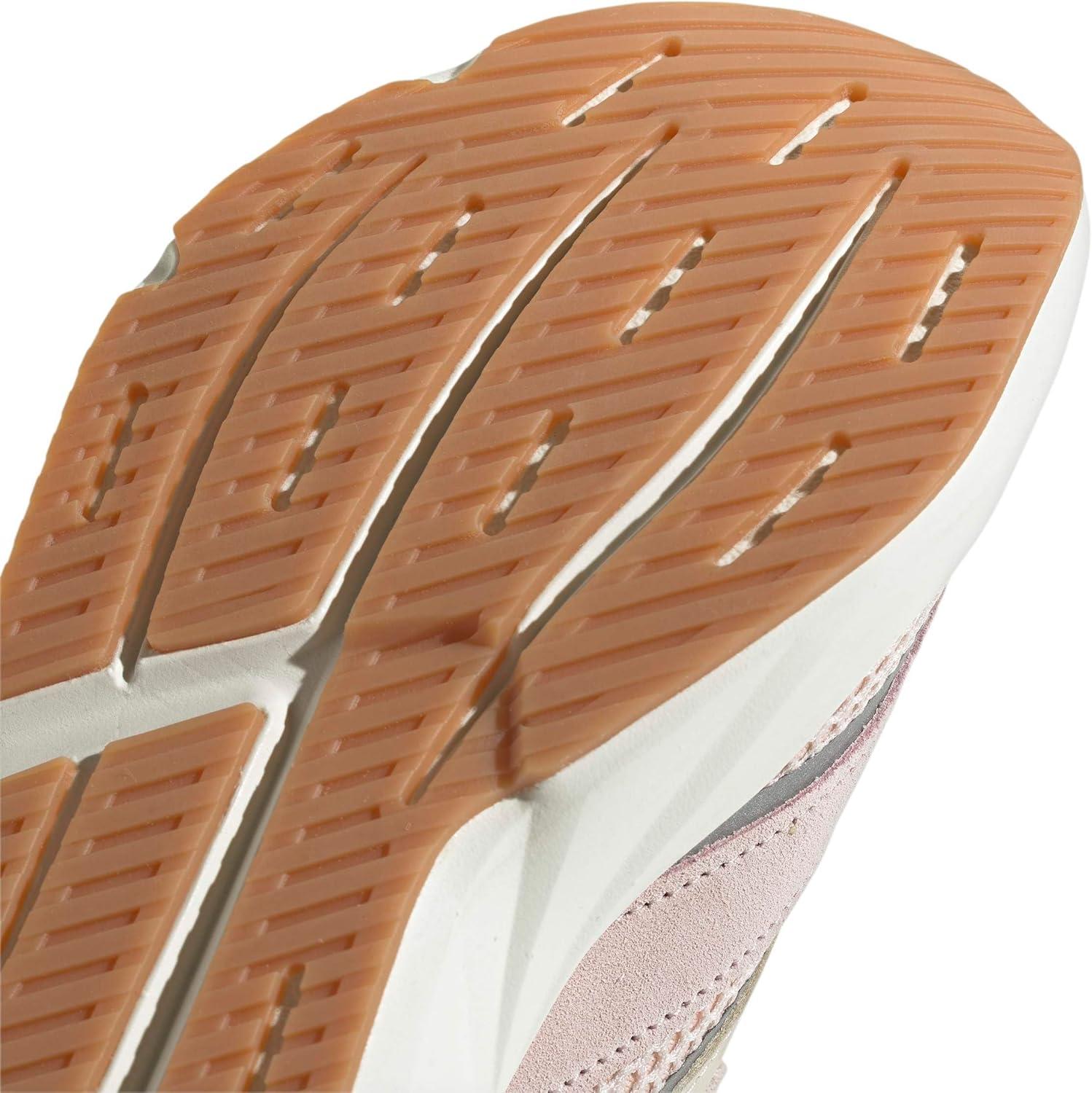 image:imageadidas Womens Lightstride SneakersPutty MauveSilver MetallicOff White