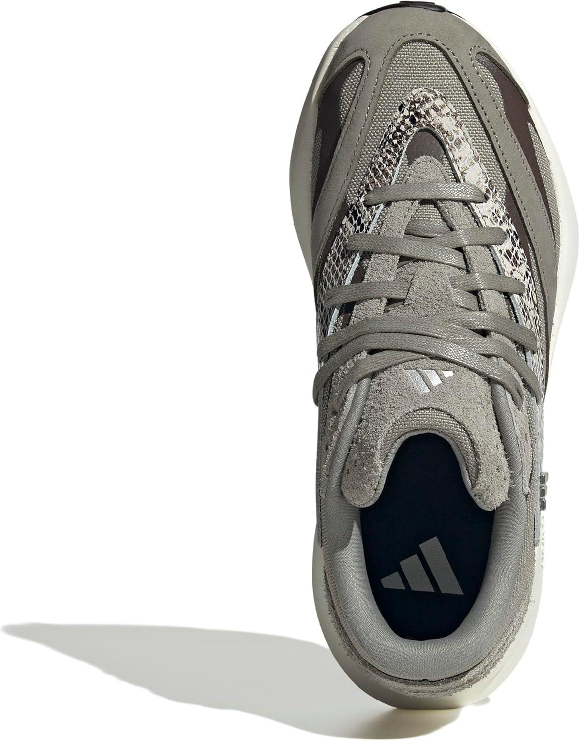 image:imageadidas Womens Lightstride SneakersSilver PebbleOlive StrataSilver Metallic