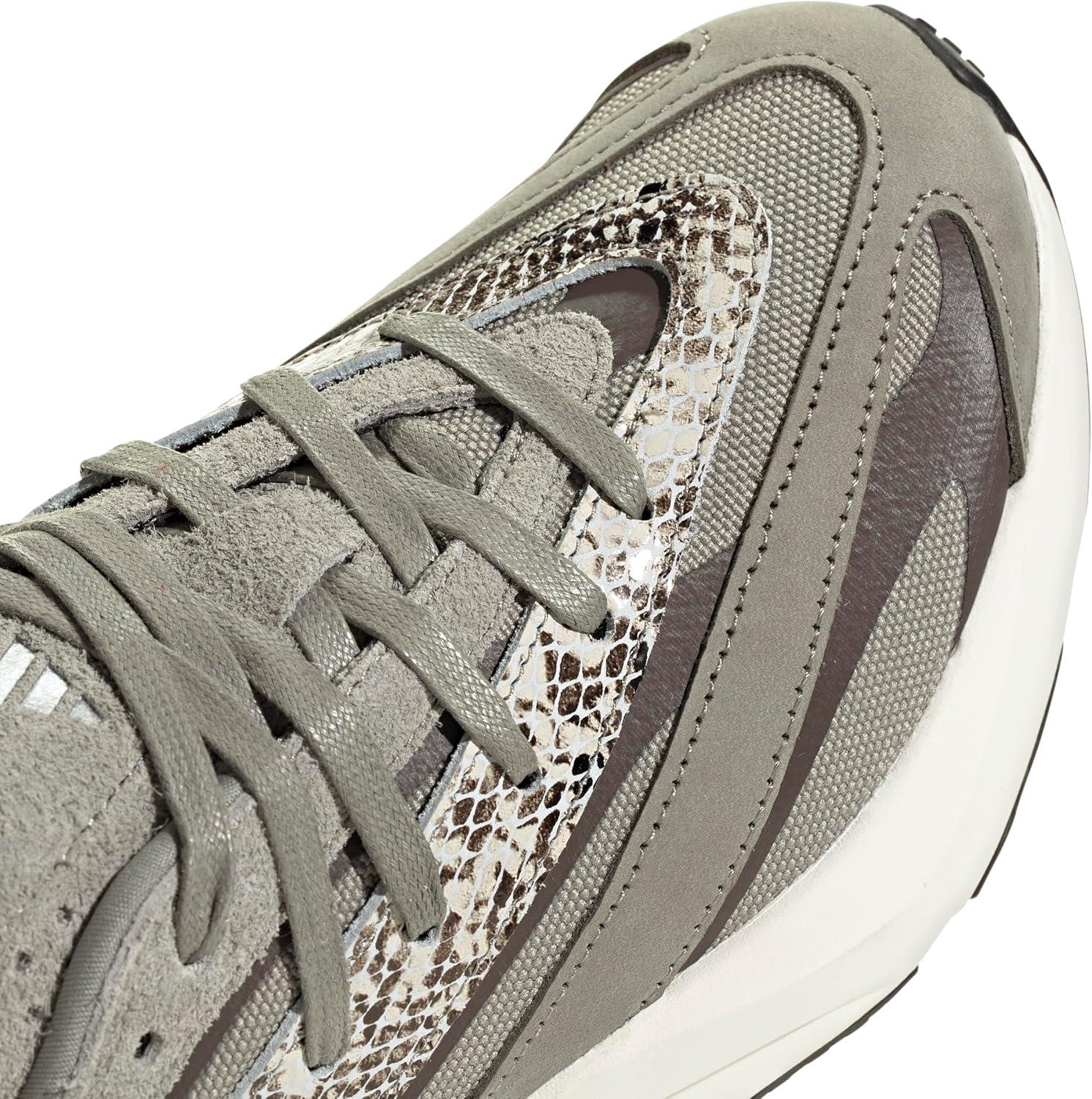 image:imageadidas Womens Lightstride SneakersSilver PebbleOlive StrataSilver Metallic