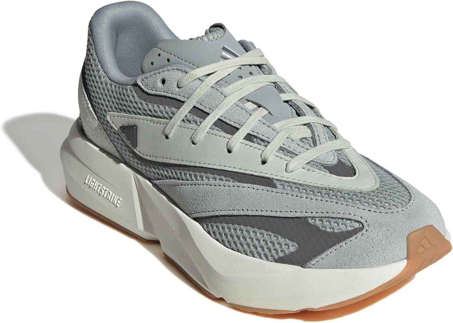 image:imageadidas Womens Lightstride SneakersWonder SageIron MetallicLinen Green