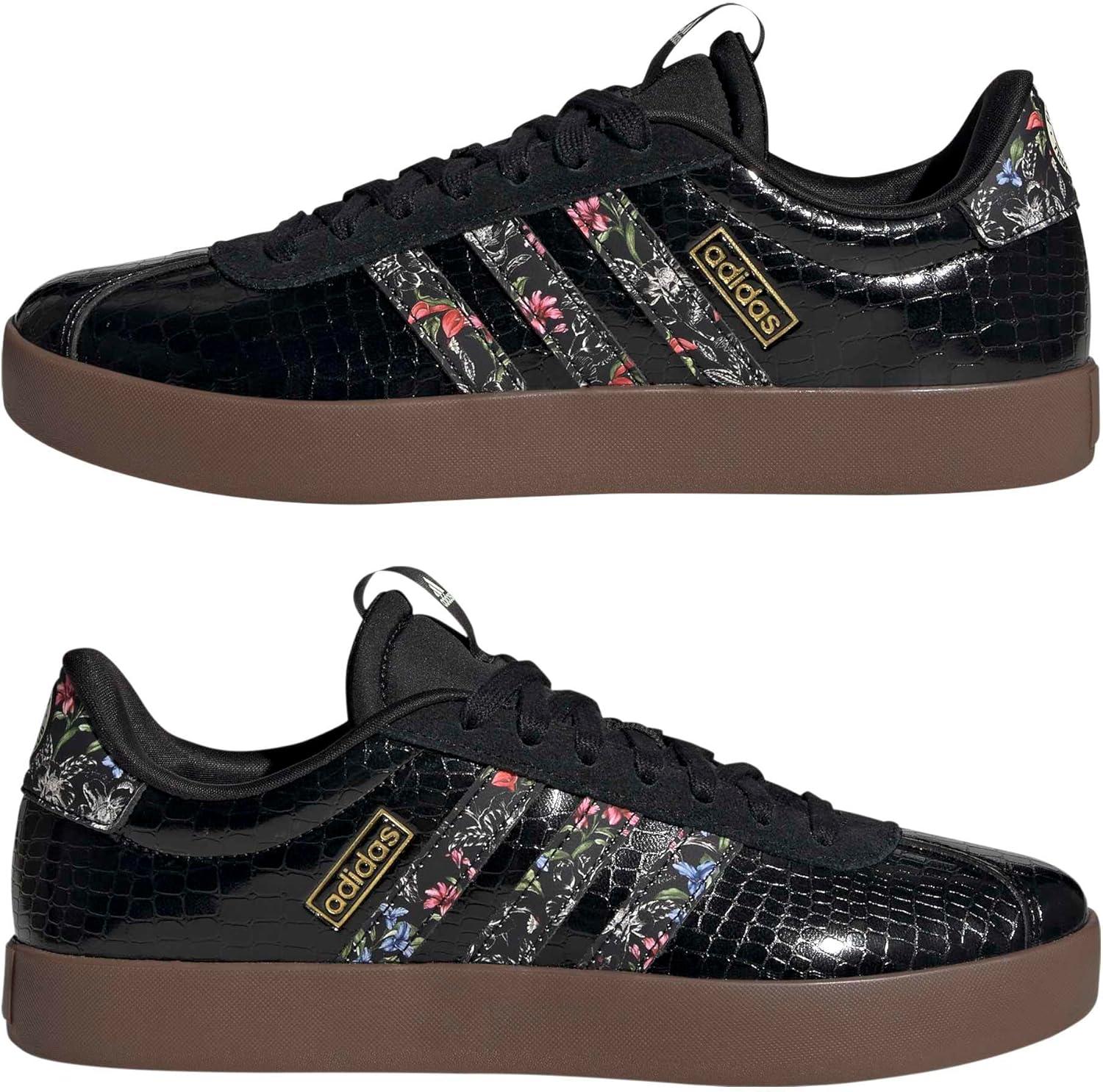 image:imageadidas Womens VL Court 30 SneakerBlackBlackGum