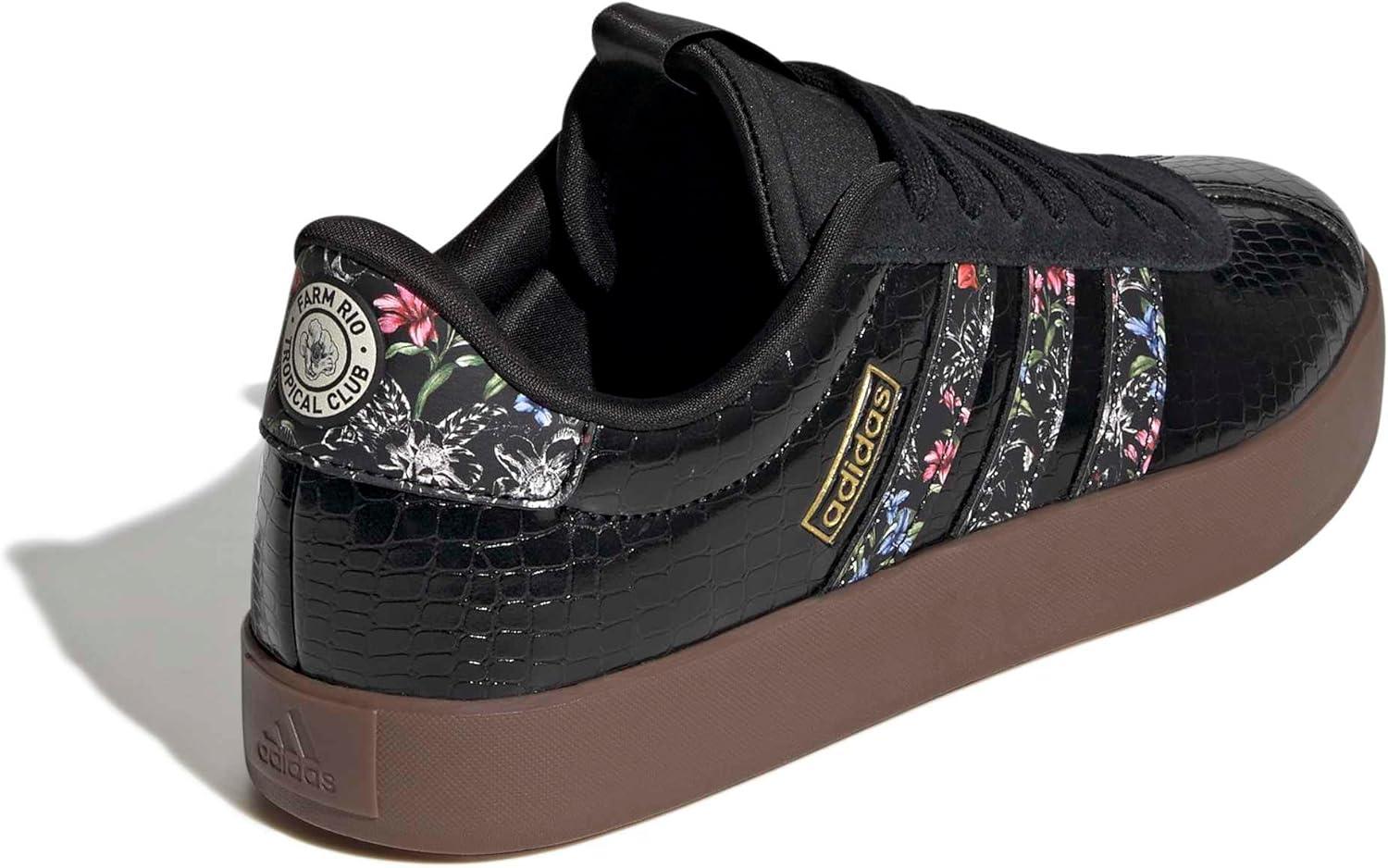 image:imageadidas Womens VL Court 30 SneakerBlackBlackGum