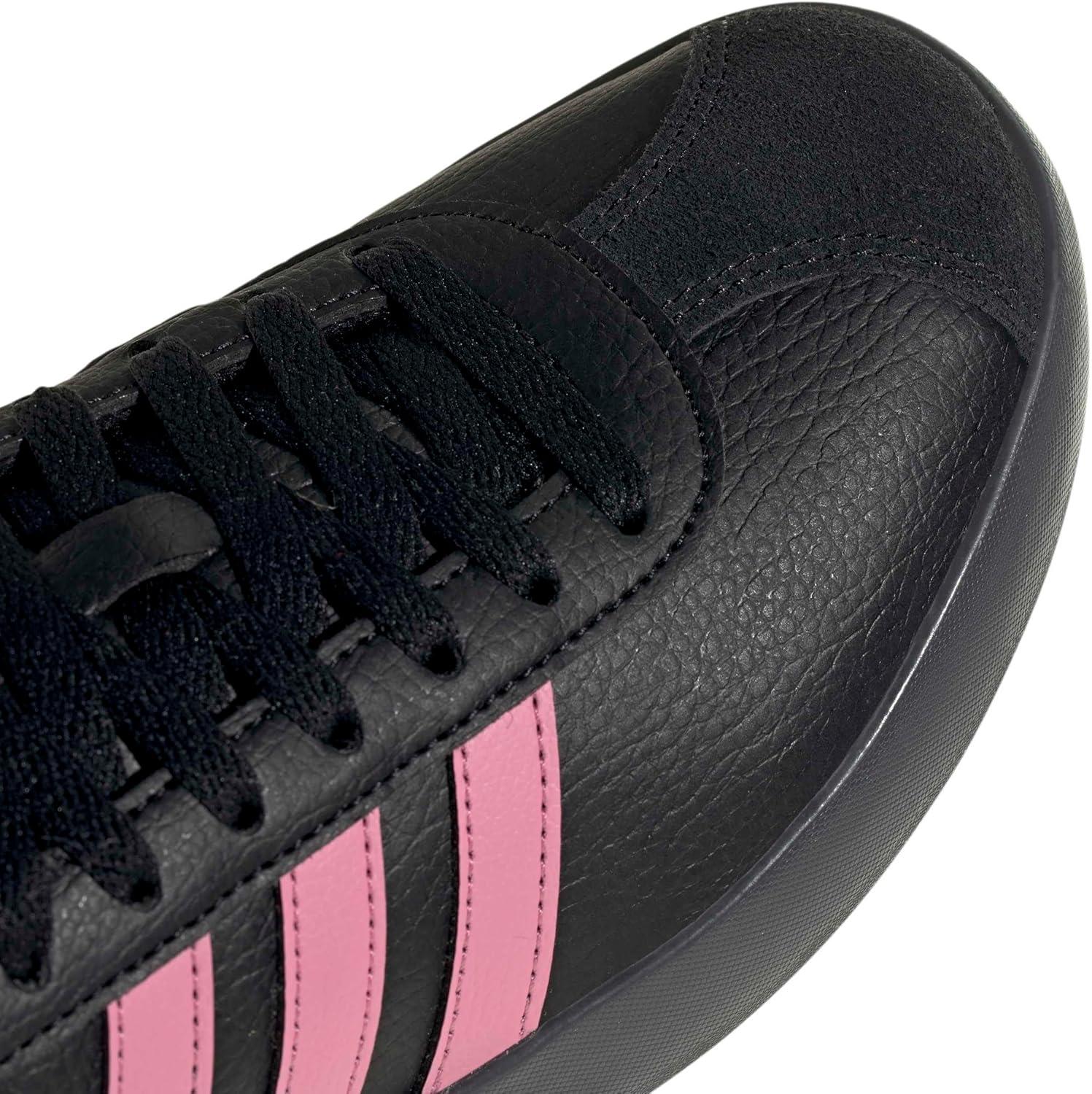 image:imageadidas Womens VL Court 30 SneakerBlackSt Tropic BloomSilver Metallic