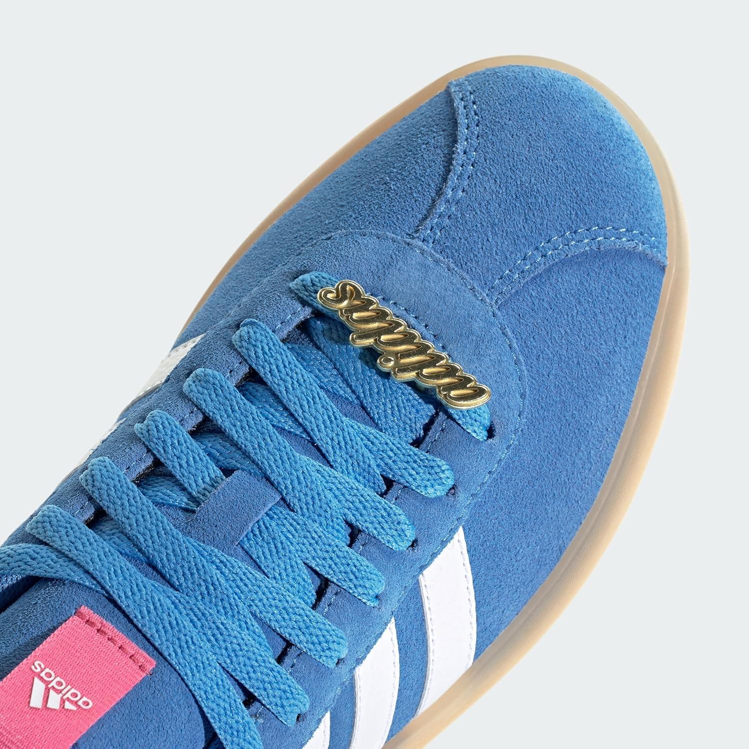 image:imageadidas Womens VL Court 30 SneakerBlue BurstWhitePink Fusion