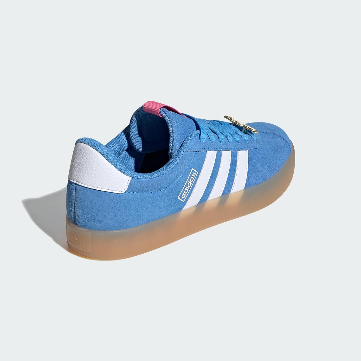 image:imageadidas Womens VL Court 30 SneakerBlue BurstWhitePink Fusion