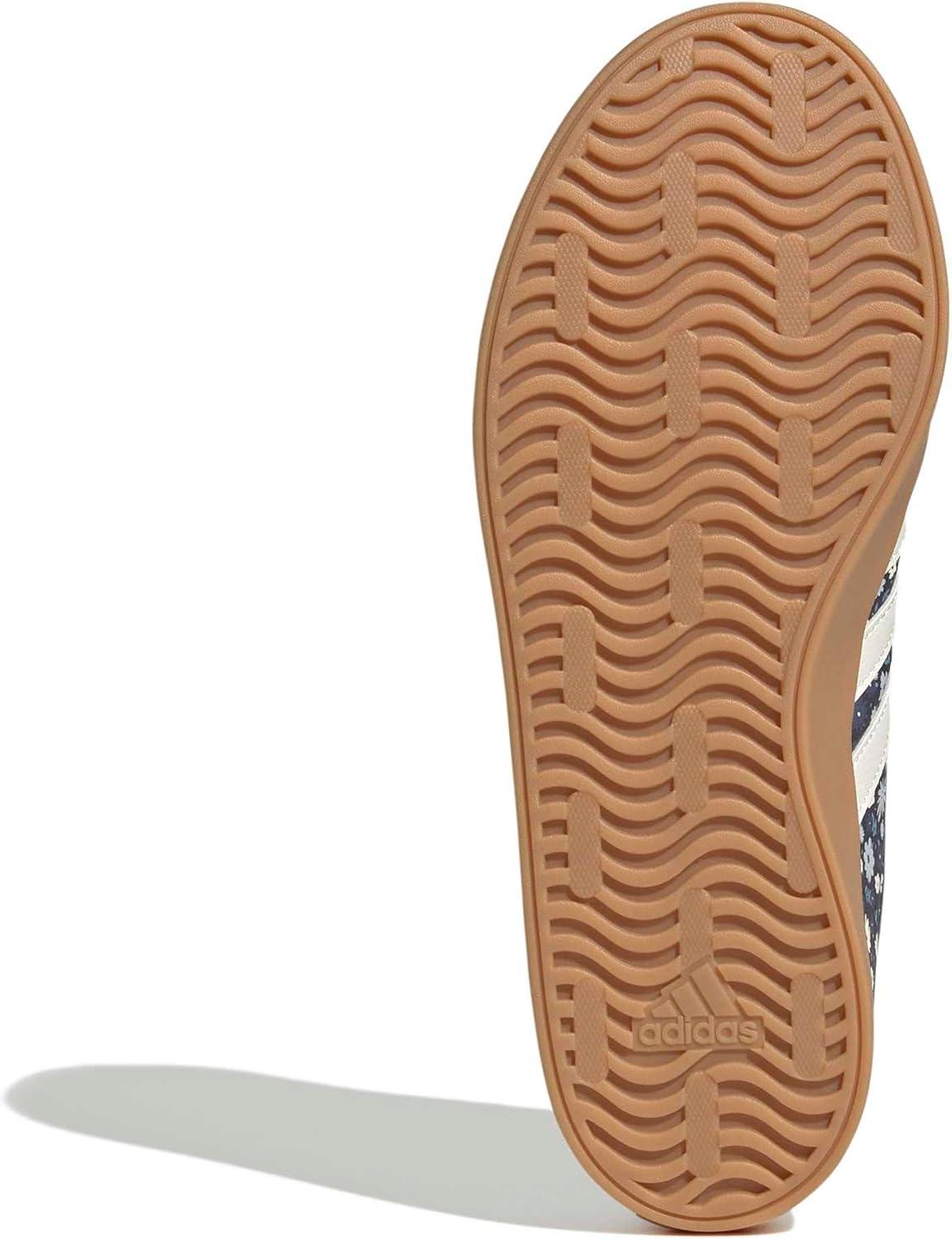 image:imageadidas Womens VL Court 30 SneakerDark BlueOff WhiteMuted Purple