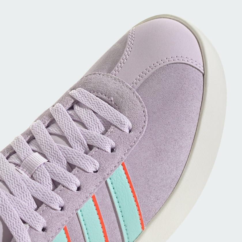 image:imageadidas Womens VL Court 30 SneakerIce LavenderSemi Flash AquaSolar R