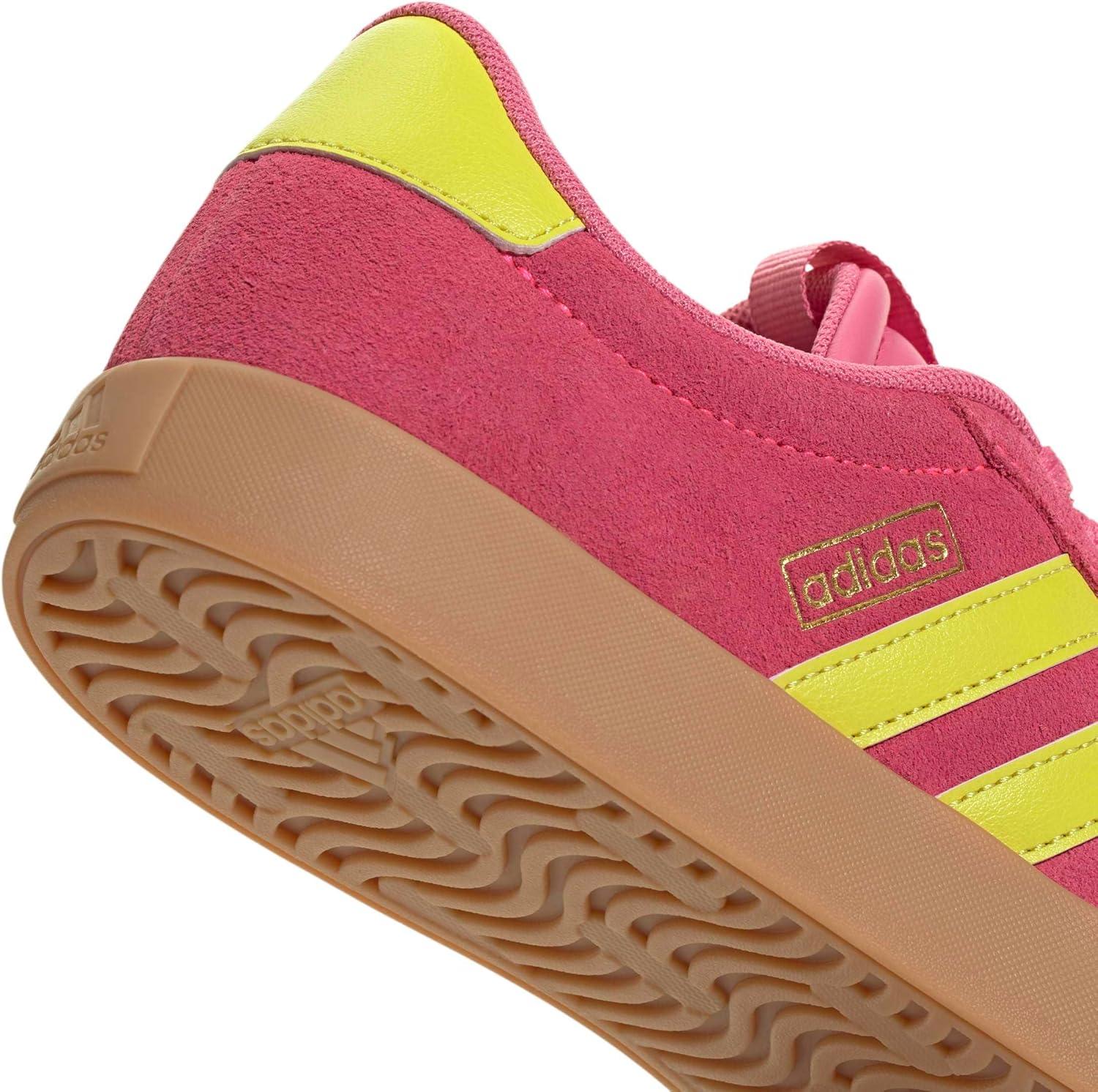 image:imageadidas Womens VL Court 30 SneakerLucid PinkPure LemonGold Metallic