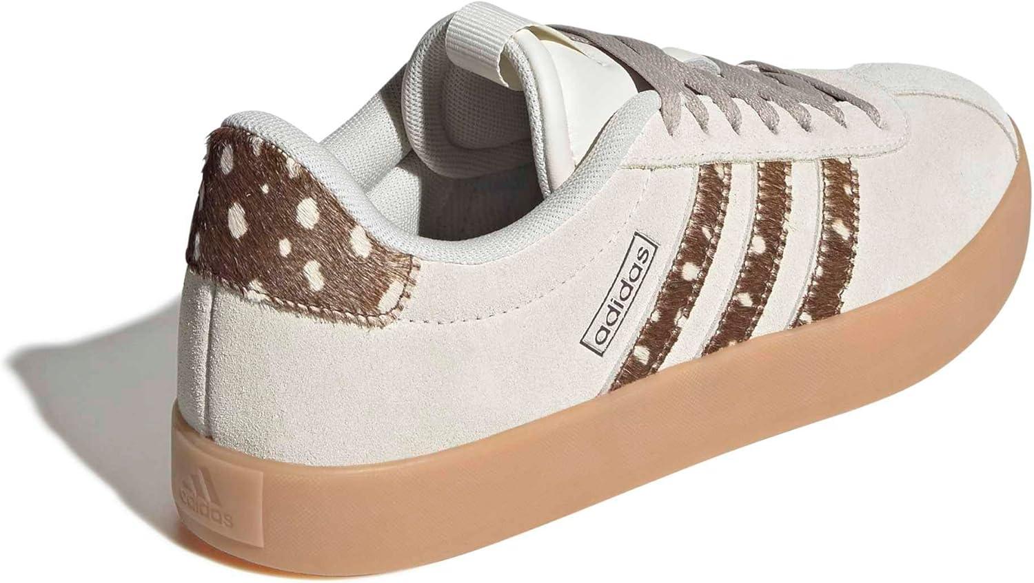 image:imageadidas Womens VL Court 30 SneakerOff WhitePreloved BrownShadow Brown
