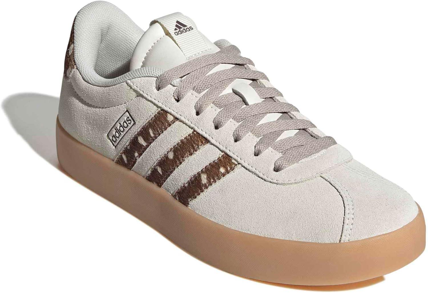 image:imageadidas Womens VL Court 30 SneakerOff WhitePreloved BrownShadow Brown
