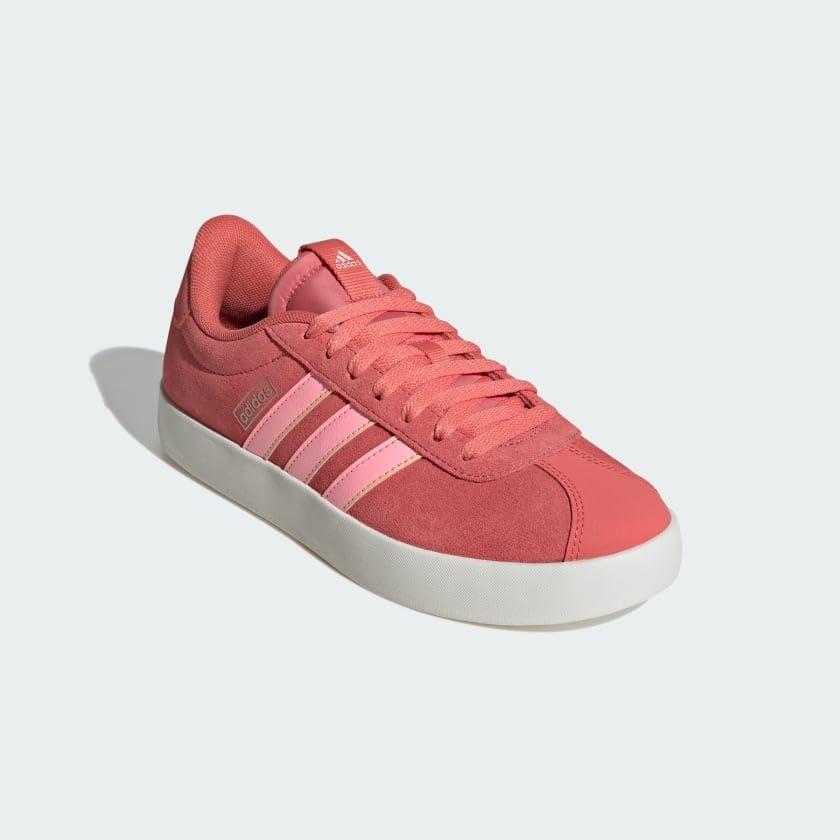 image:imageadidas Womens VL Court 30 SneakerPreloved ScarletPink SparkAlmost Y