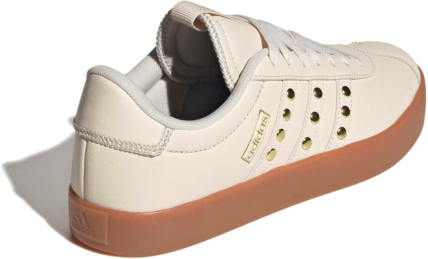 image:imageadidas Womens VL Court 30 SneakerWonder WhiteGold Metallic