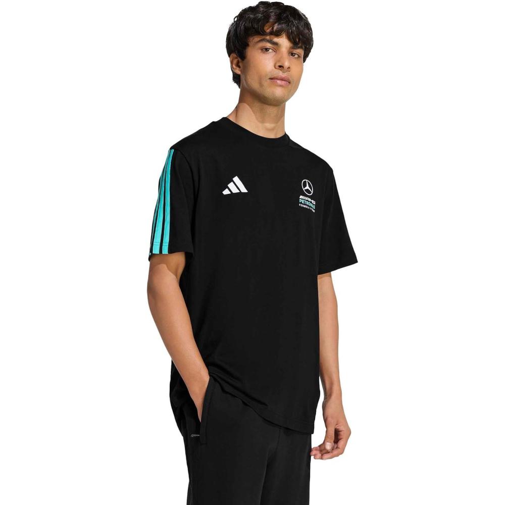 image:imageadidas Formula 1 Mens Mercedes  Amg Petronas Formula 1 Team Alphaskin TShirtBlackSemi Mint Rush