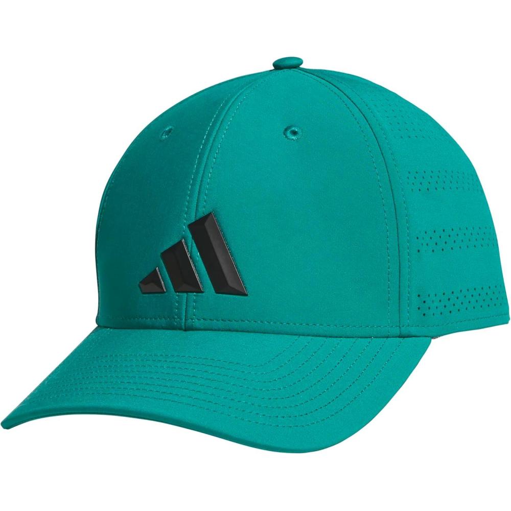 image:imageadidas Mens Gameday 5 Stretch Fit Hat Athletic Structured Baseball CapEqt GreenBlack5